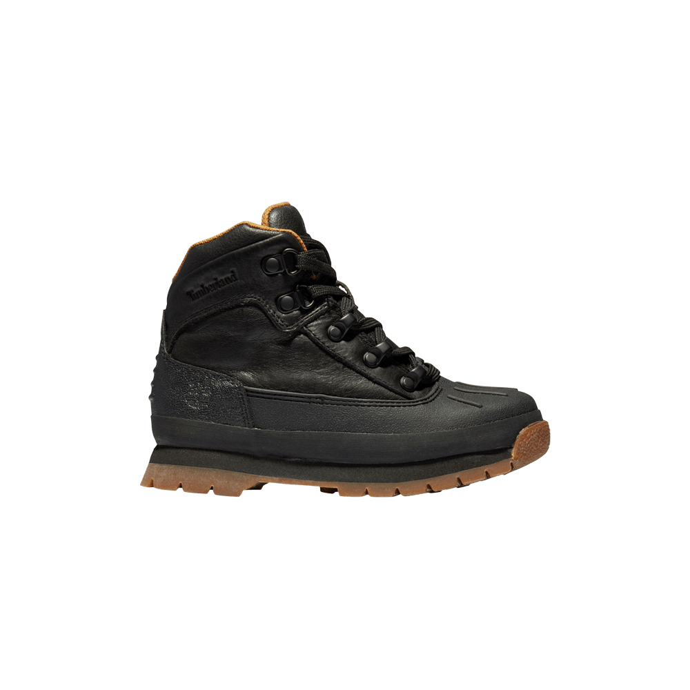 Timberland Euro Hiker Shell Toe Boot Toddler 'Black Gum'