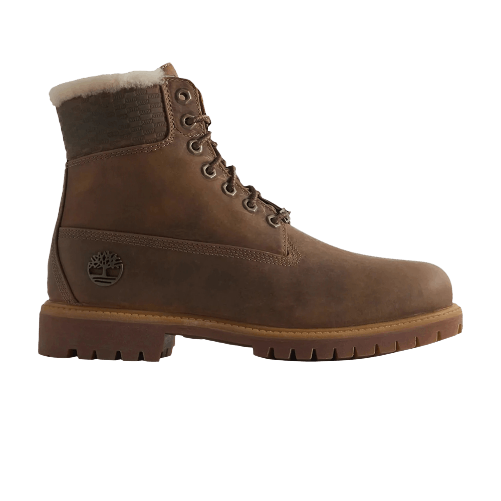 Kith x Timberland 6 Inch Premium Shearling Boot 'Wheat'