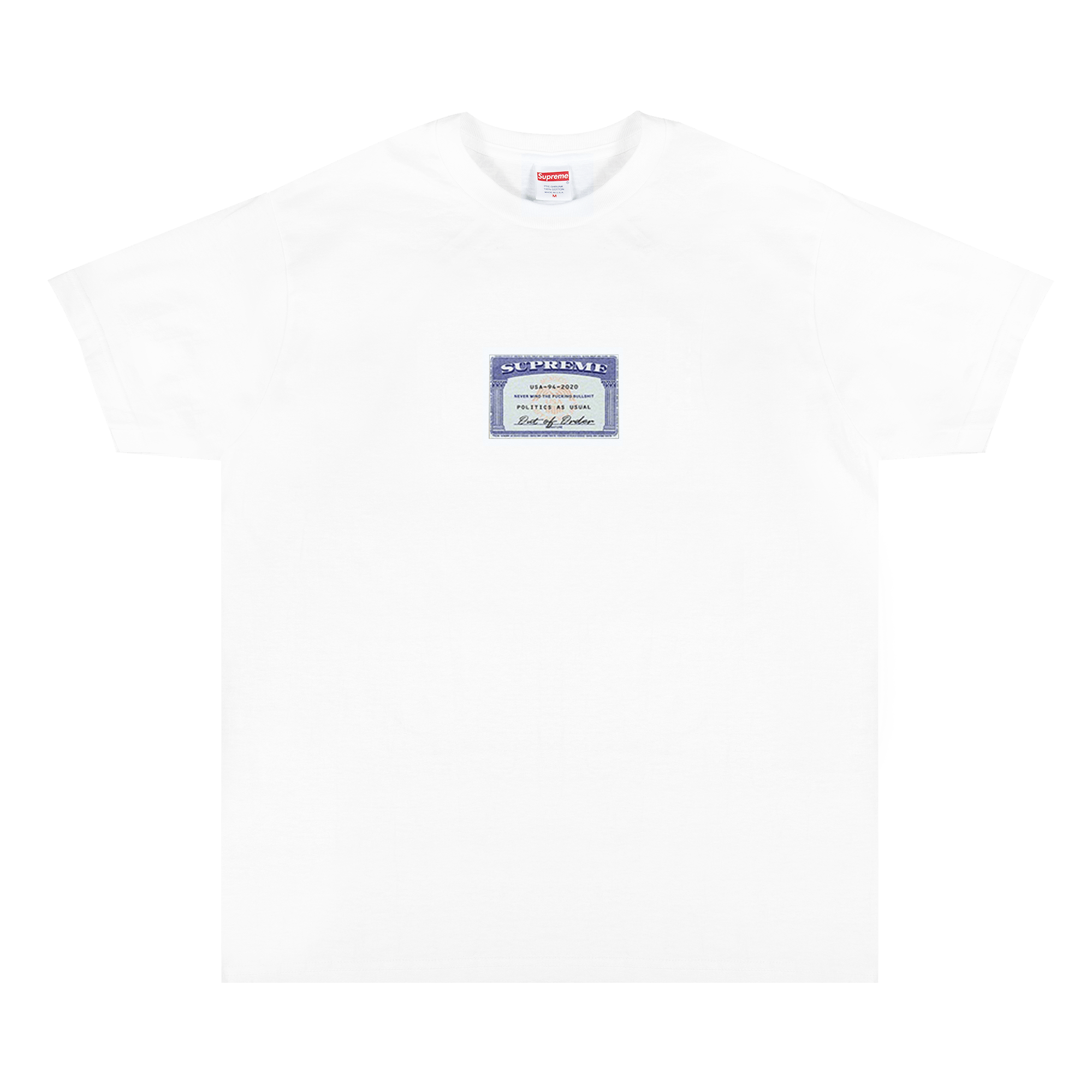 Supreme Social Tee 'White'