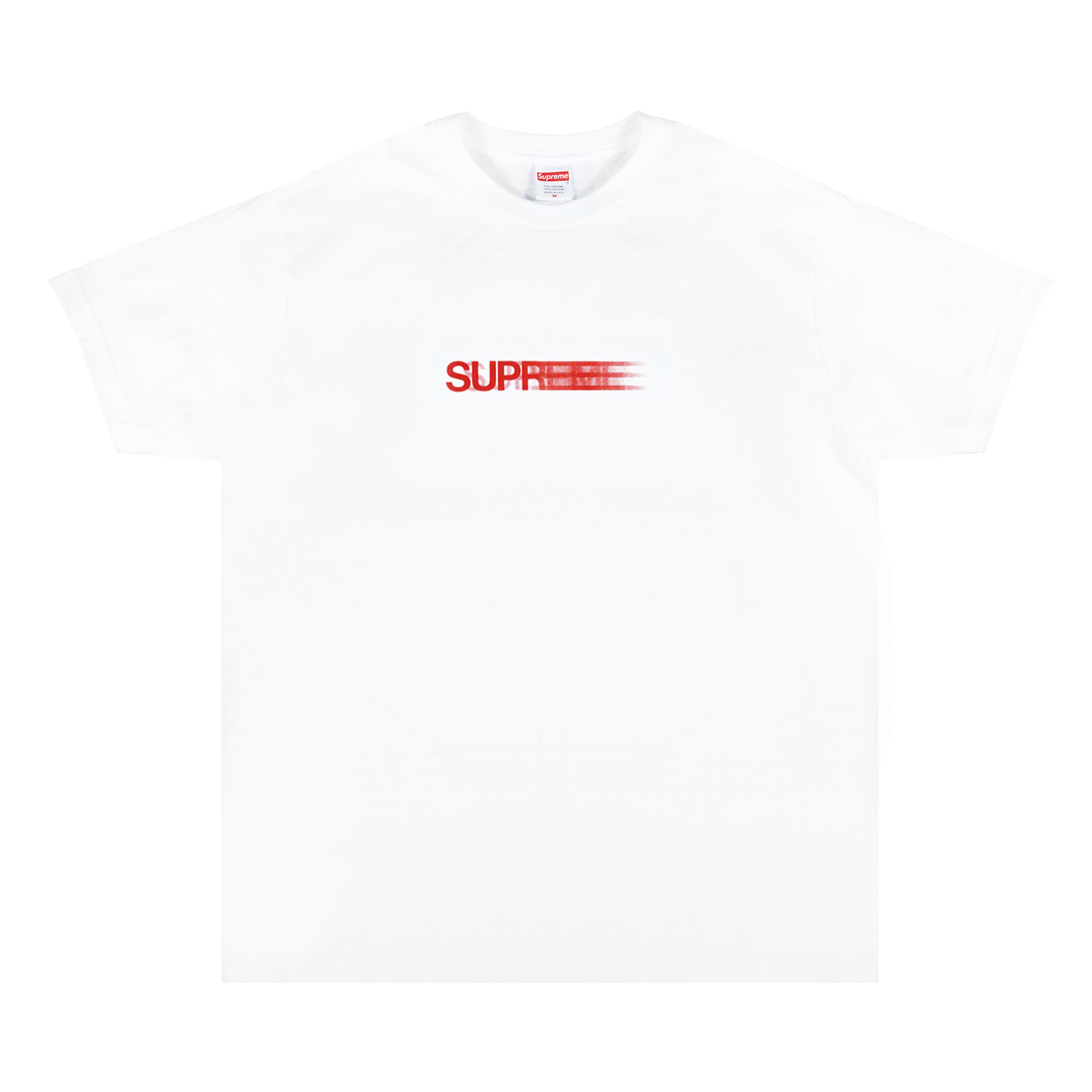 Supreme Motion Logo Tee 'White'