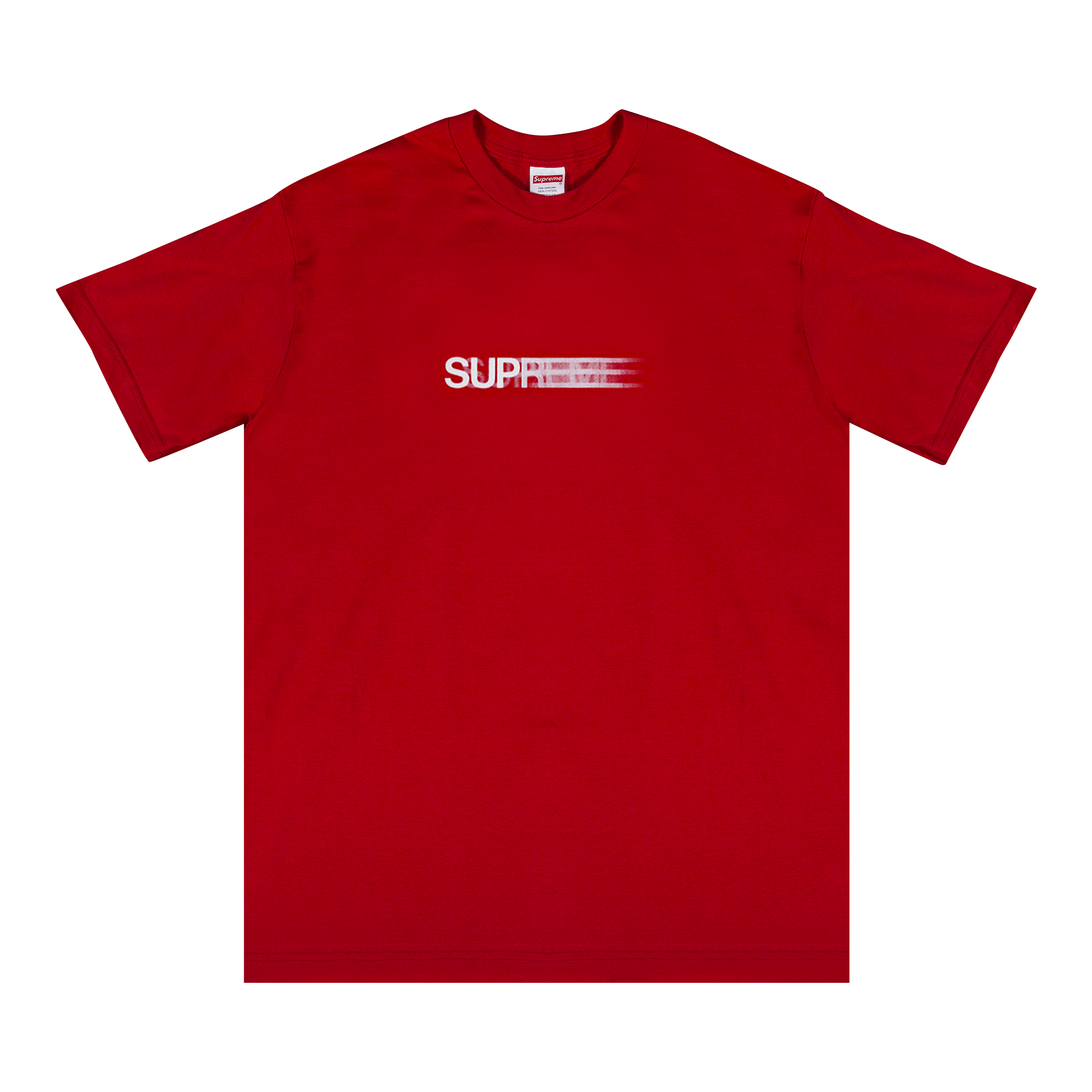 Supreme Motion Logo Tee 'Red'