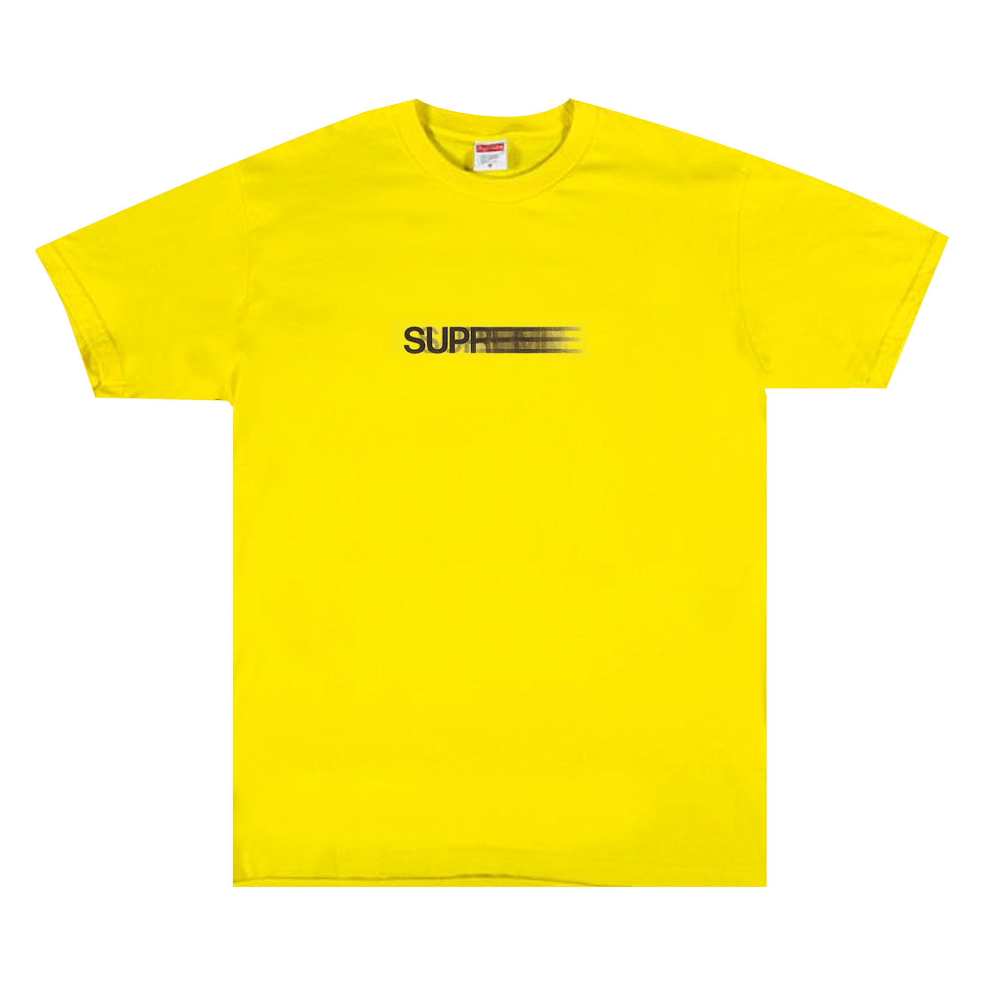 Supreme Motion Logo Tee 'Yellow'