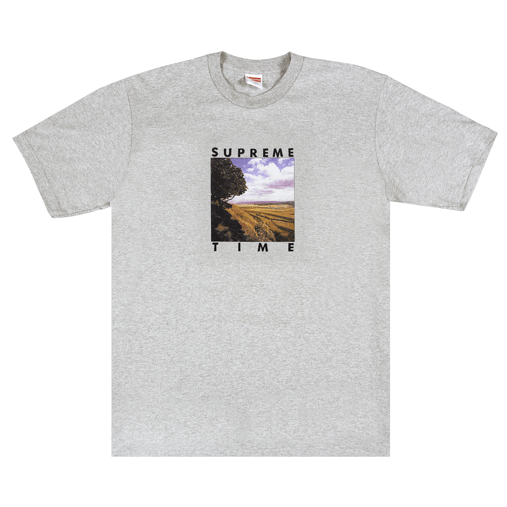 Supreme Supreme Time Tee 'Heather Grey'