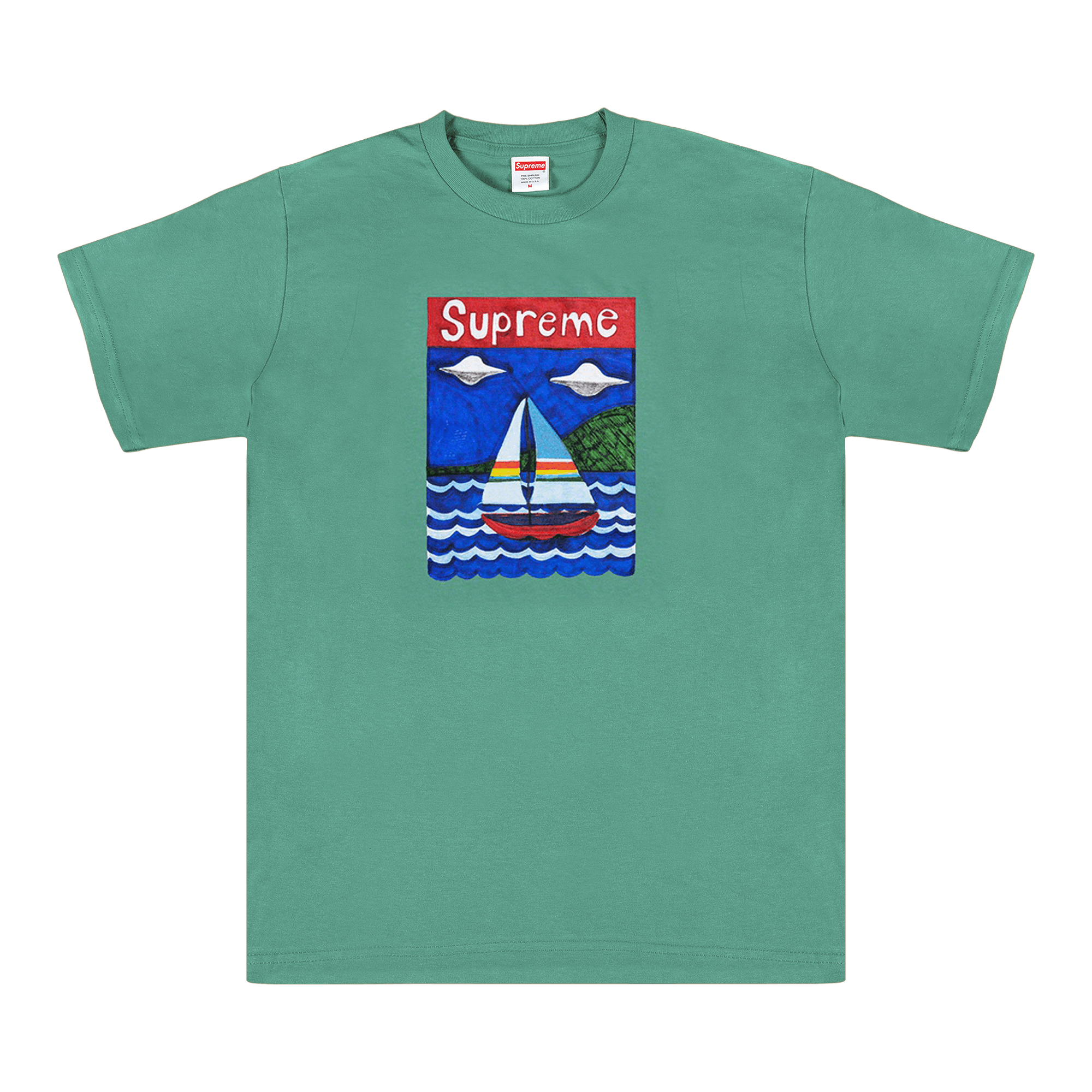 Supreme Sailboat Tee 'Dusty Teal'