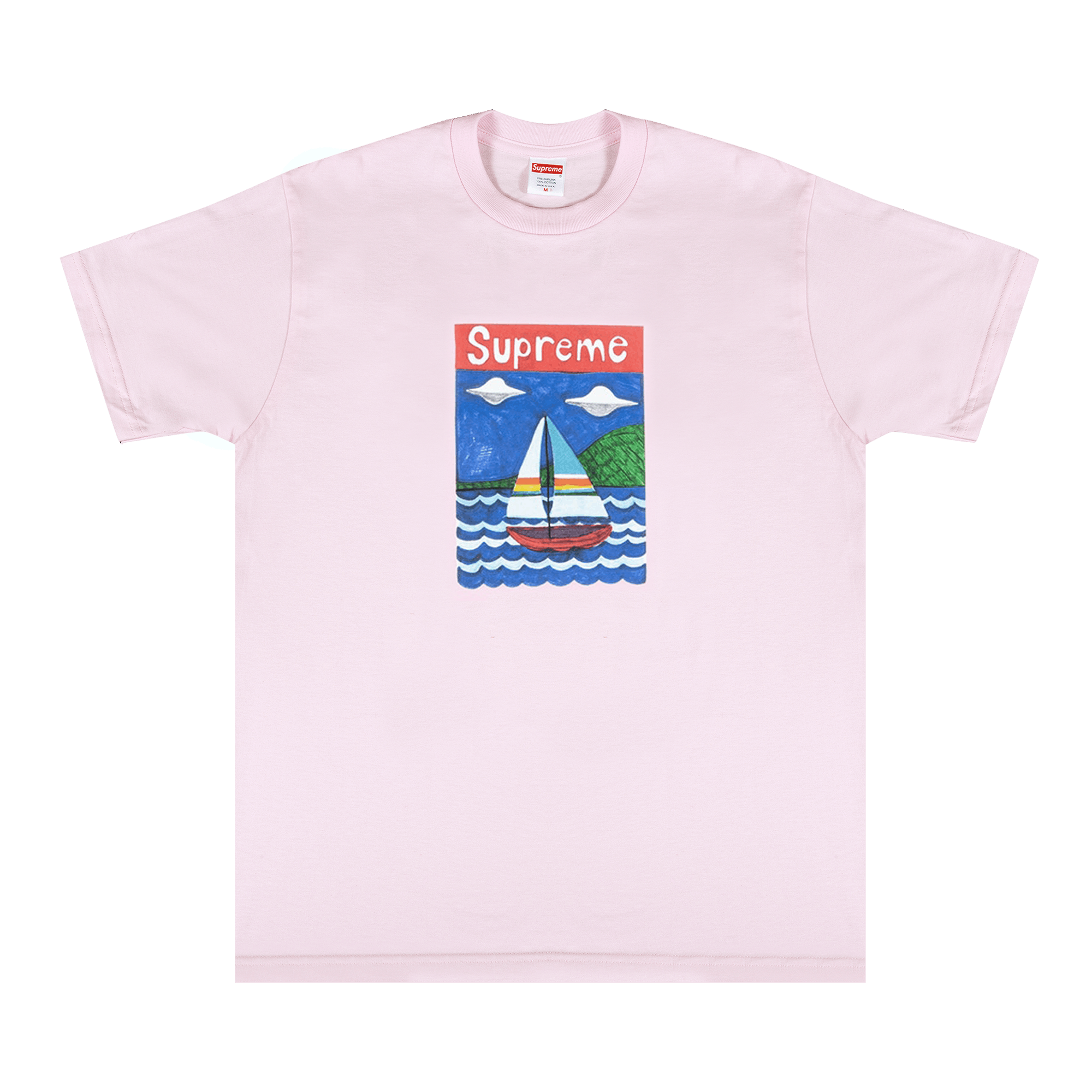 Supreme Sailboat Tee 'Light Pink'