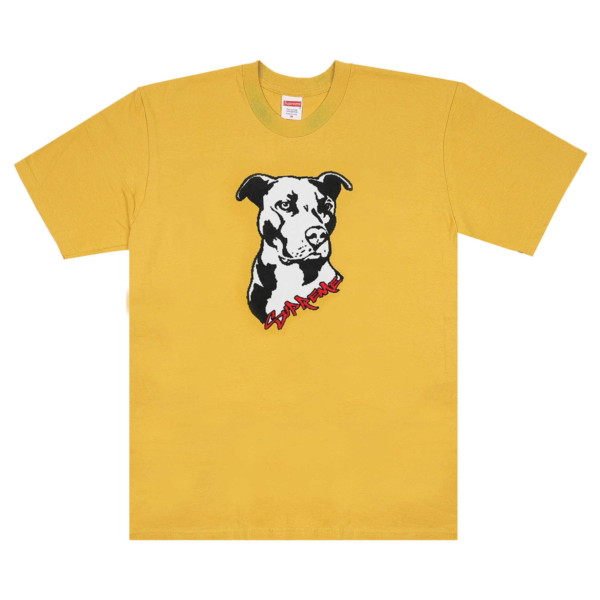 Supreme Pitbull Tee 'Acid Yellow'
