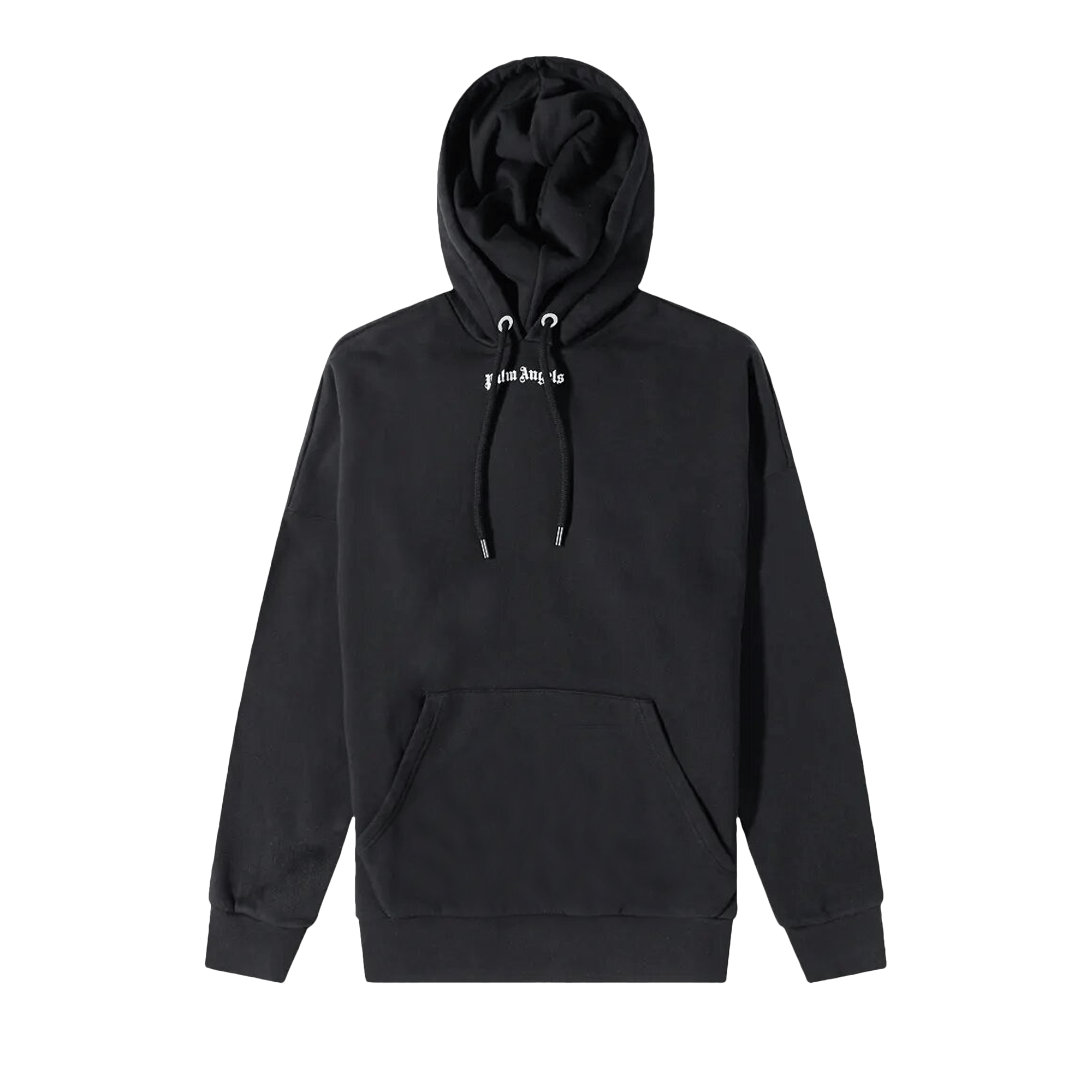 Palm Angels Logo Hoodie 'Black'