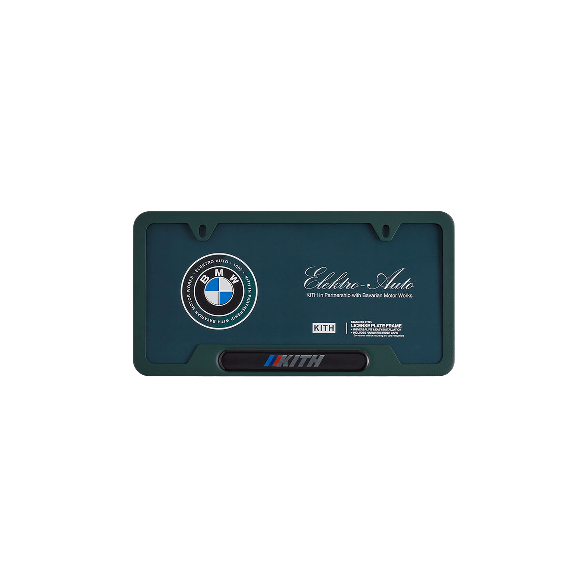 Kith For BMW Car Plate 'Vitality'