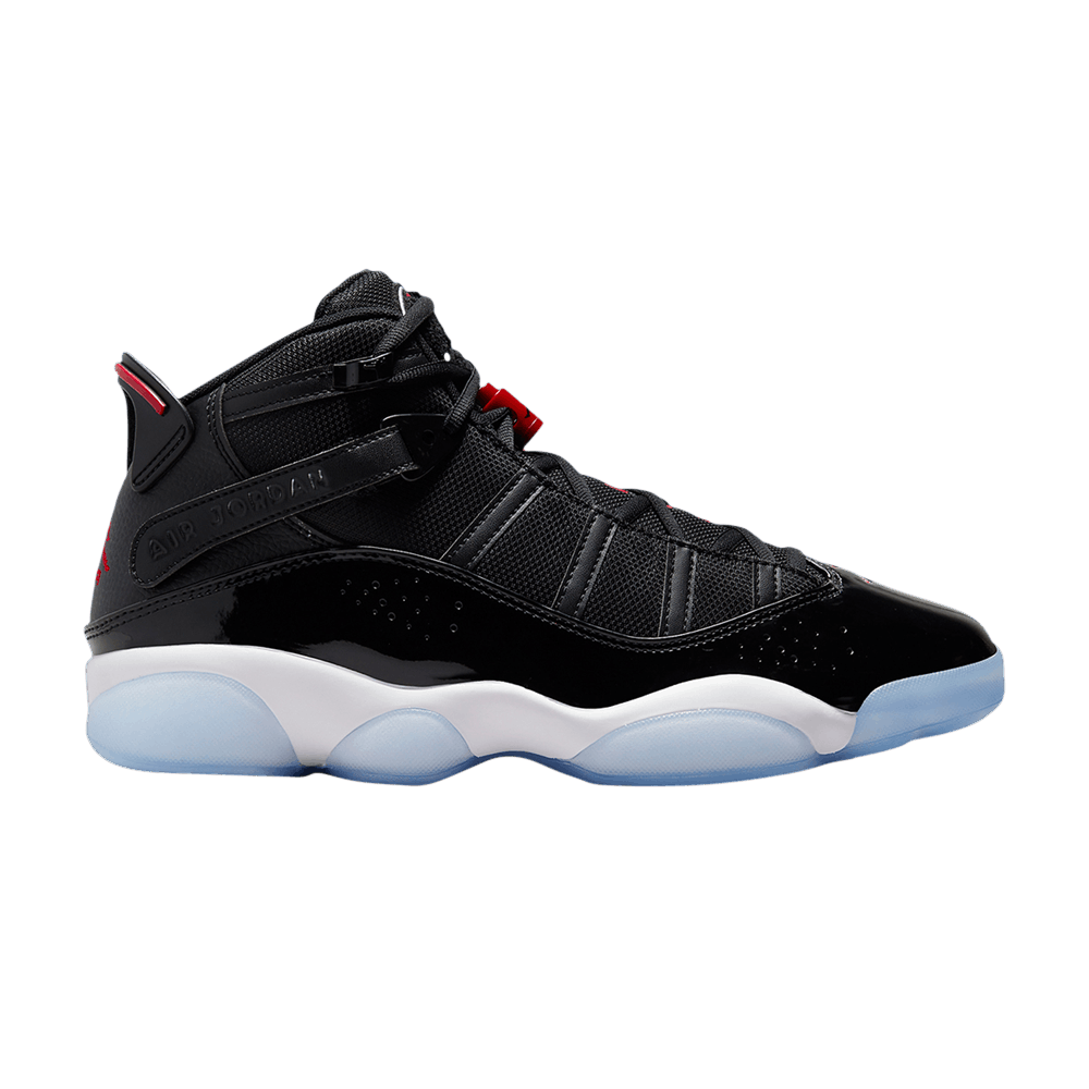 Jordan 6 Rings Black Gym Red