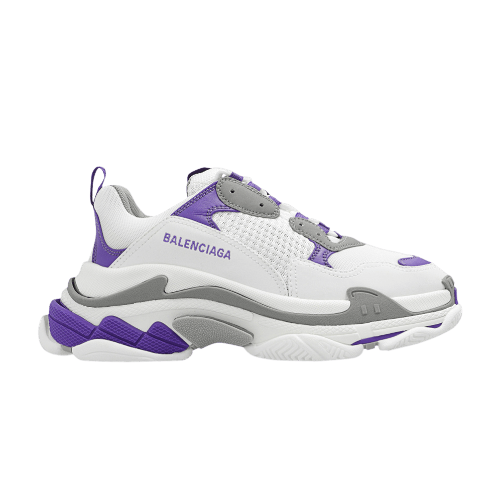 Balenciaga Wmns Triple S Sneaker 'White Purple'