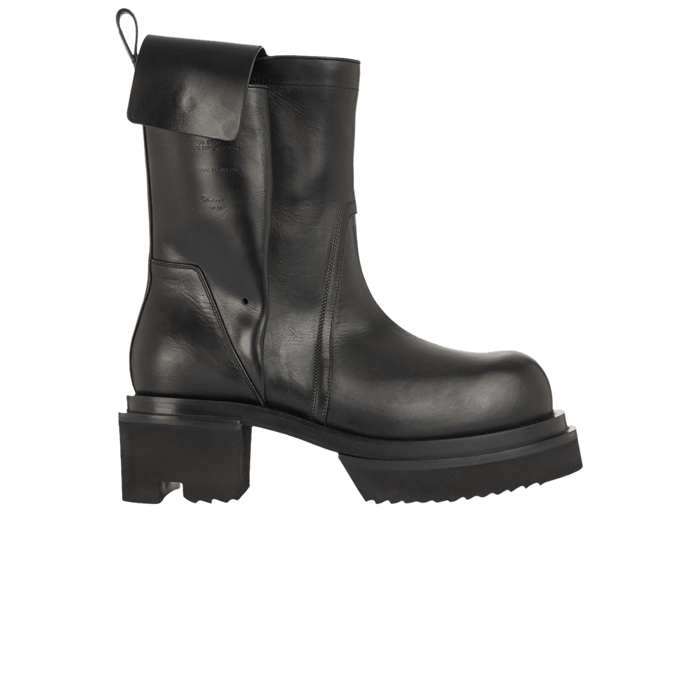 Buy Rick Owens Low Army Bogun Lace-Up Boot 'Black Buy Rick Owens Low Army Bogun Lace-Up Boot 'Black