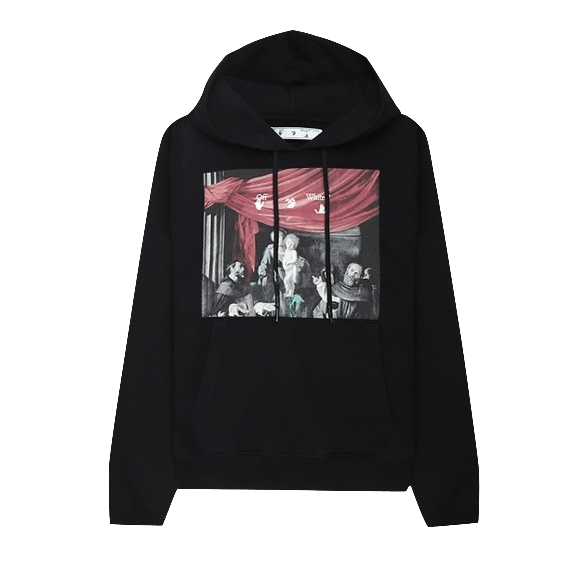 Off-White Caravaggio Paint Over Tee 'Black'