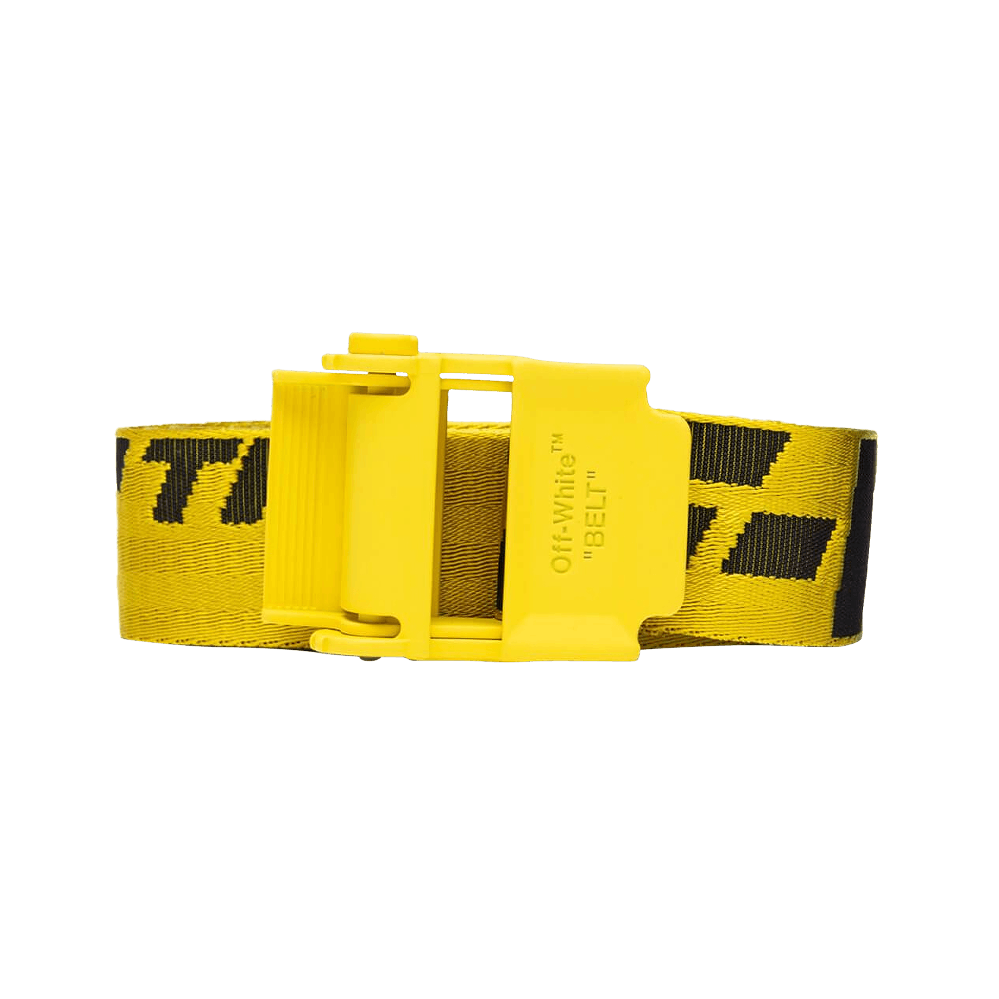 Off-White 2.0 Industrial Belt 'Yellow/Black'