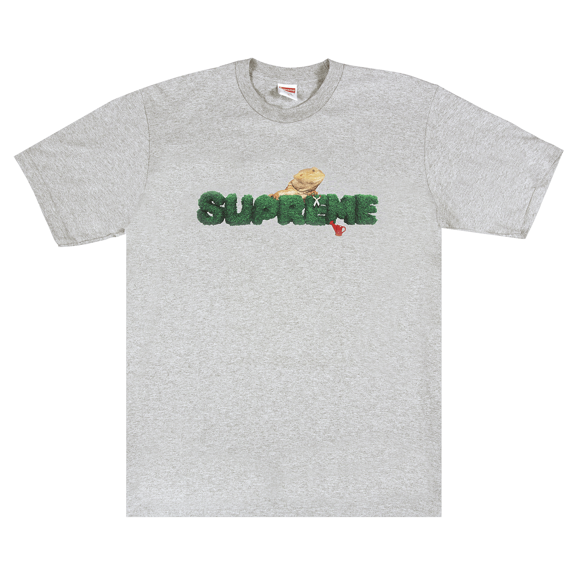 Supreme Lizard Tee 'Heather Grey'