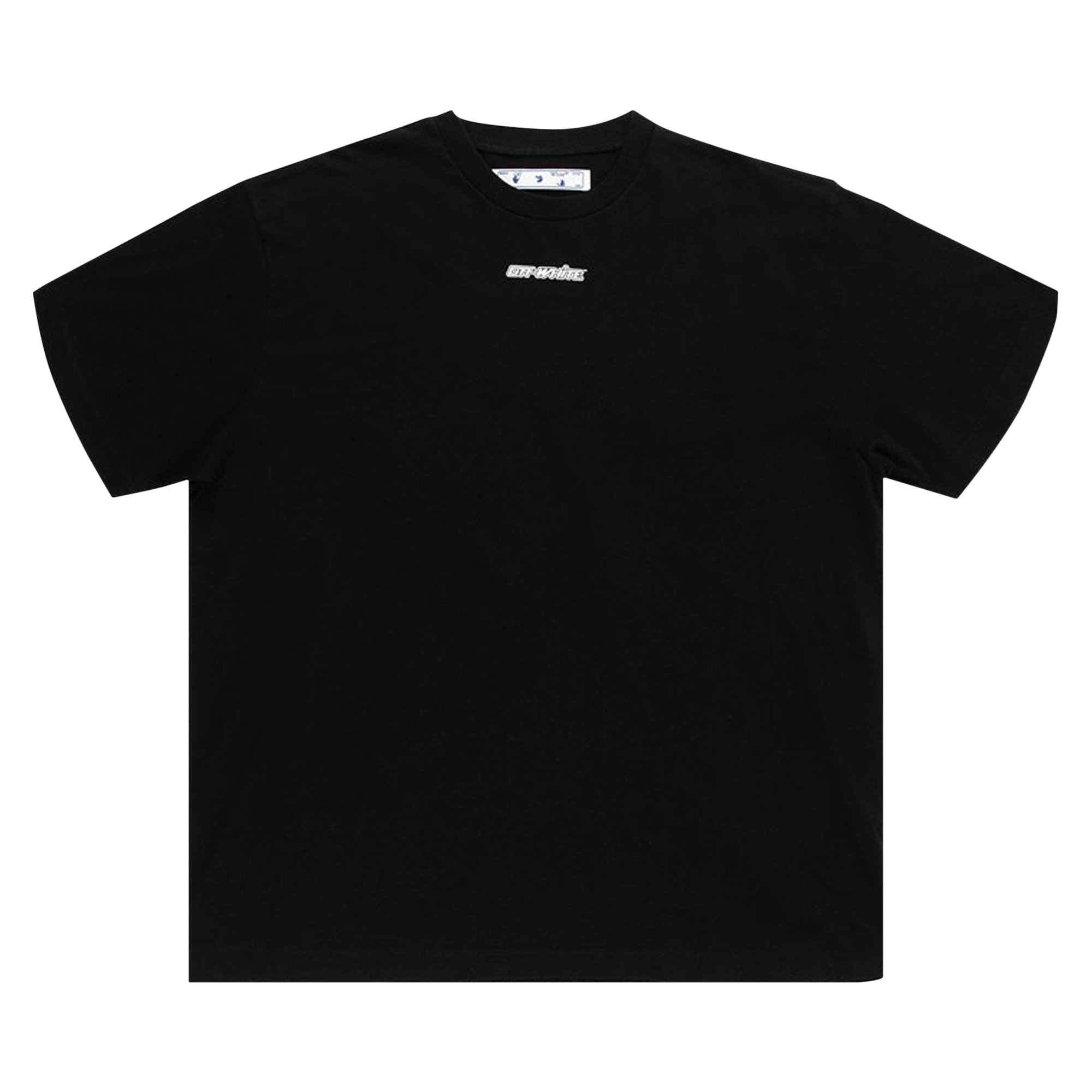 Off-White Marker Short-Sleeve Over Tee 'Black/Blue'