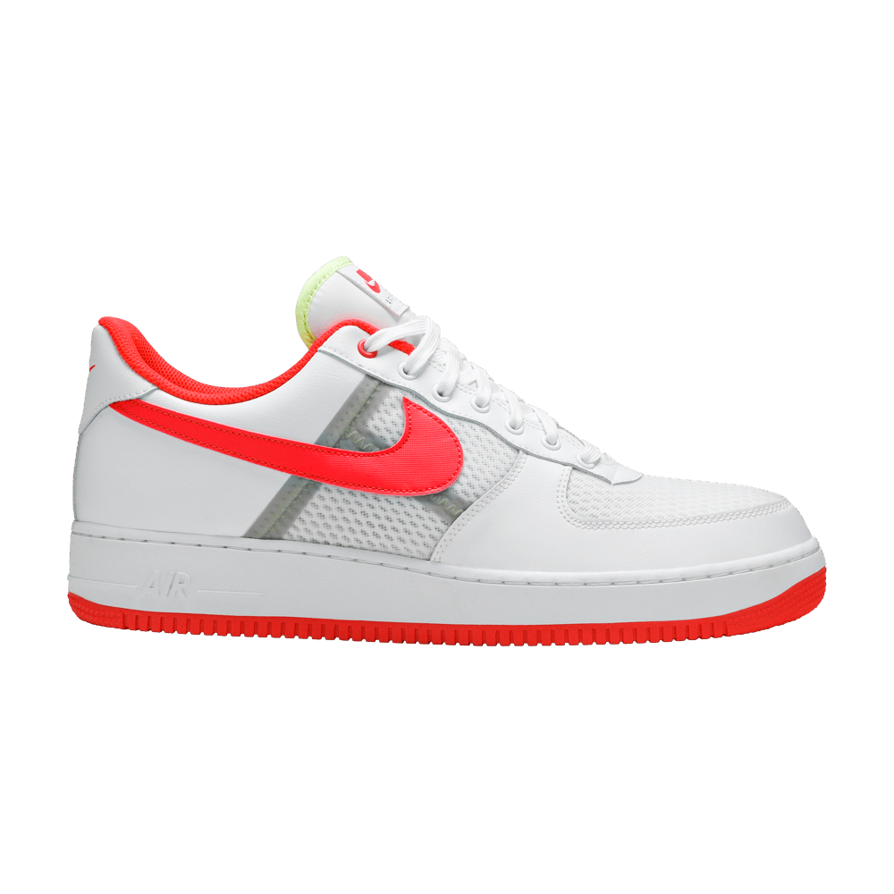 Nike Air Force 1 Low 'Transparent White Crimson'