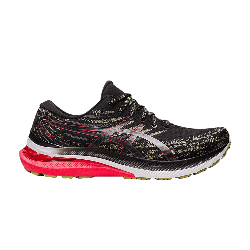 Gel Kayano 29 2E Wide 'Black Electric Red'