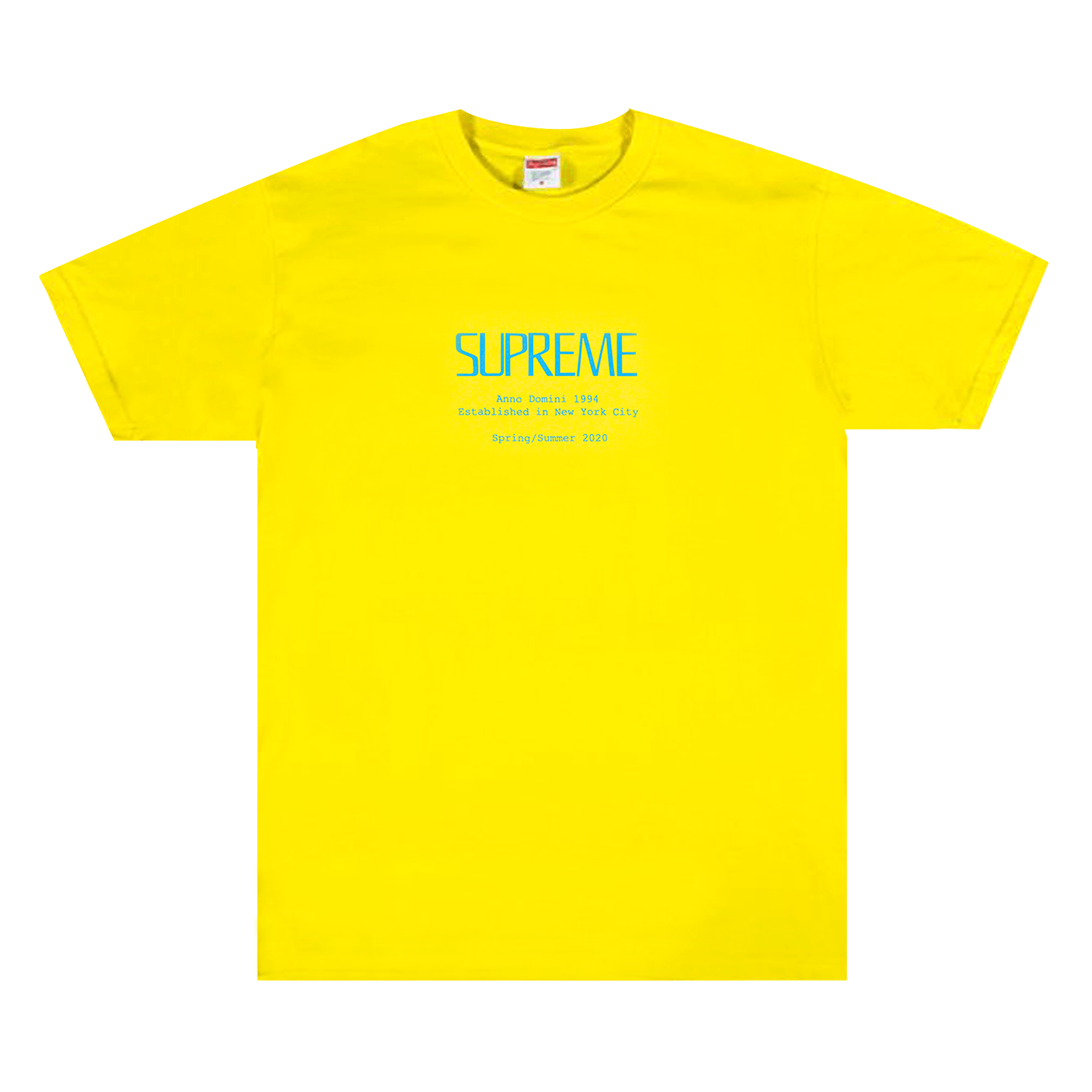 Supreme Anno Domini Tee 'Yellow'