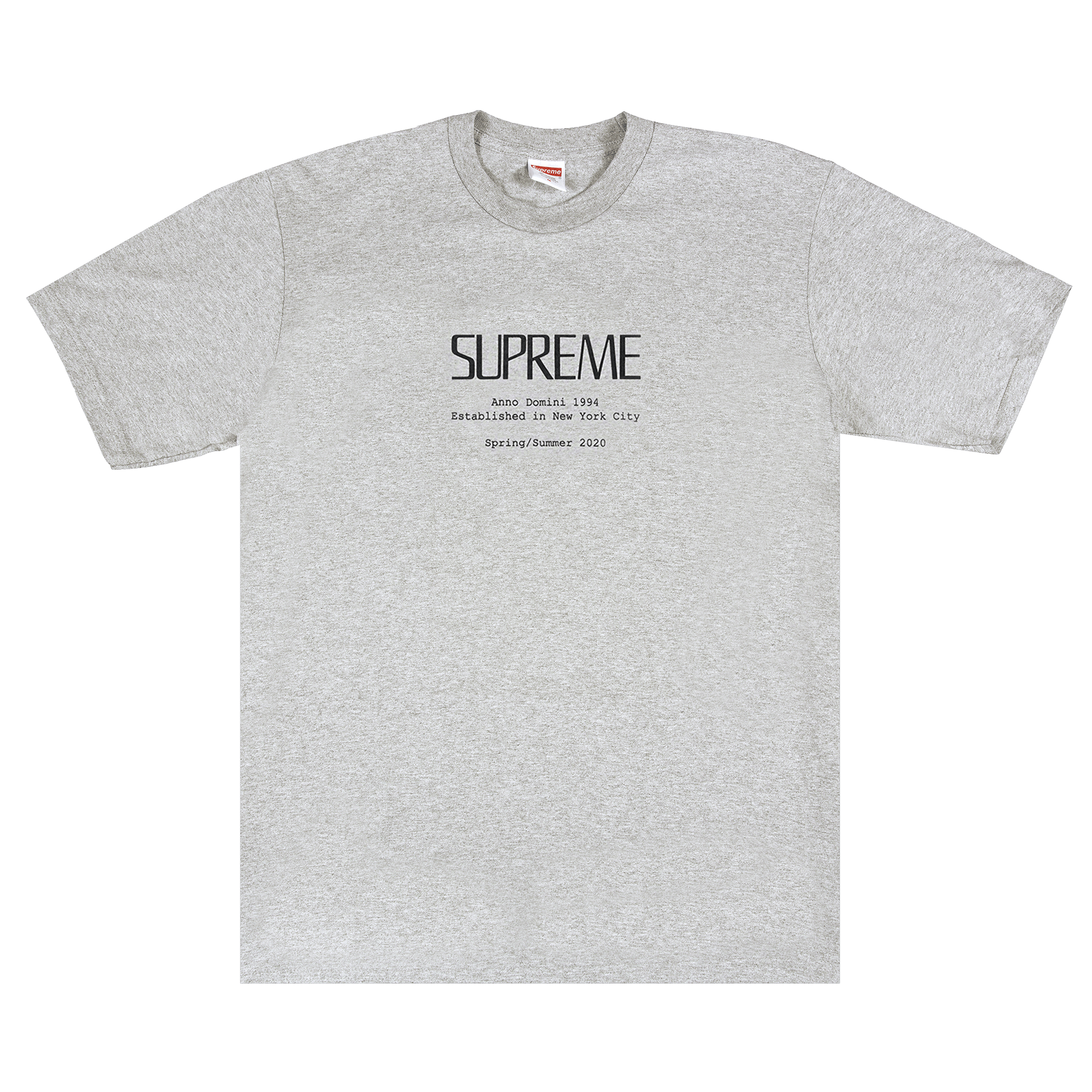 Supreme Anno Domini Tee 'Heather Grey'