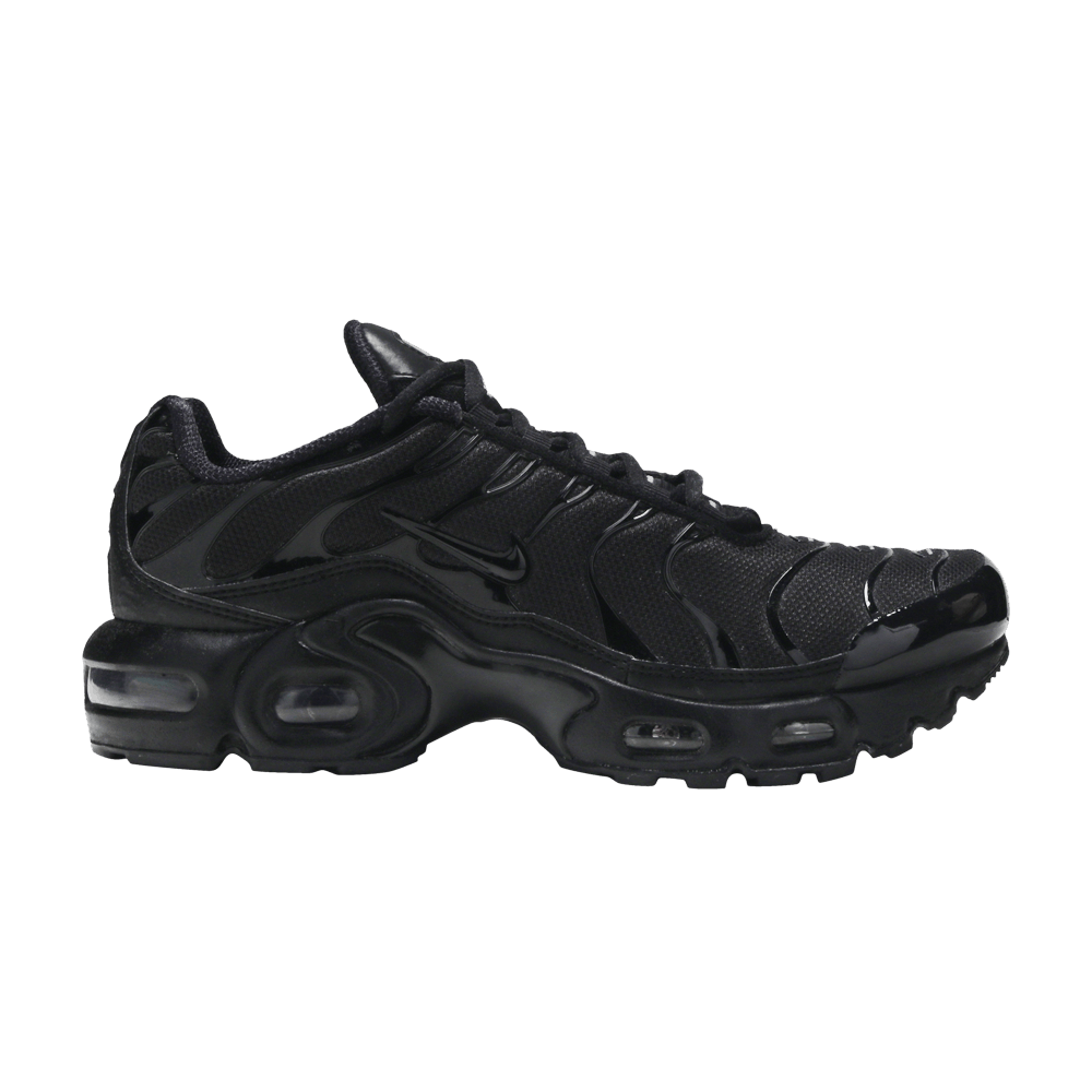 Nike Air Max Plus GS 'Triple Black'