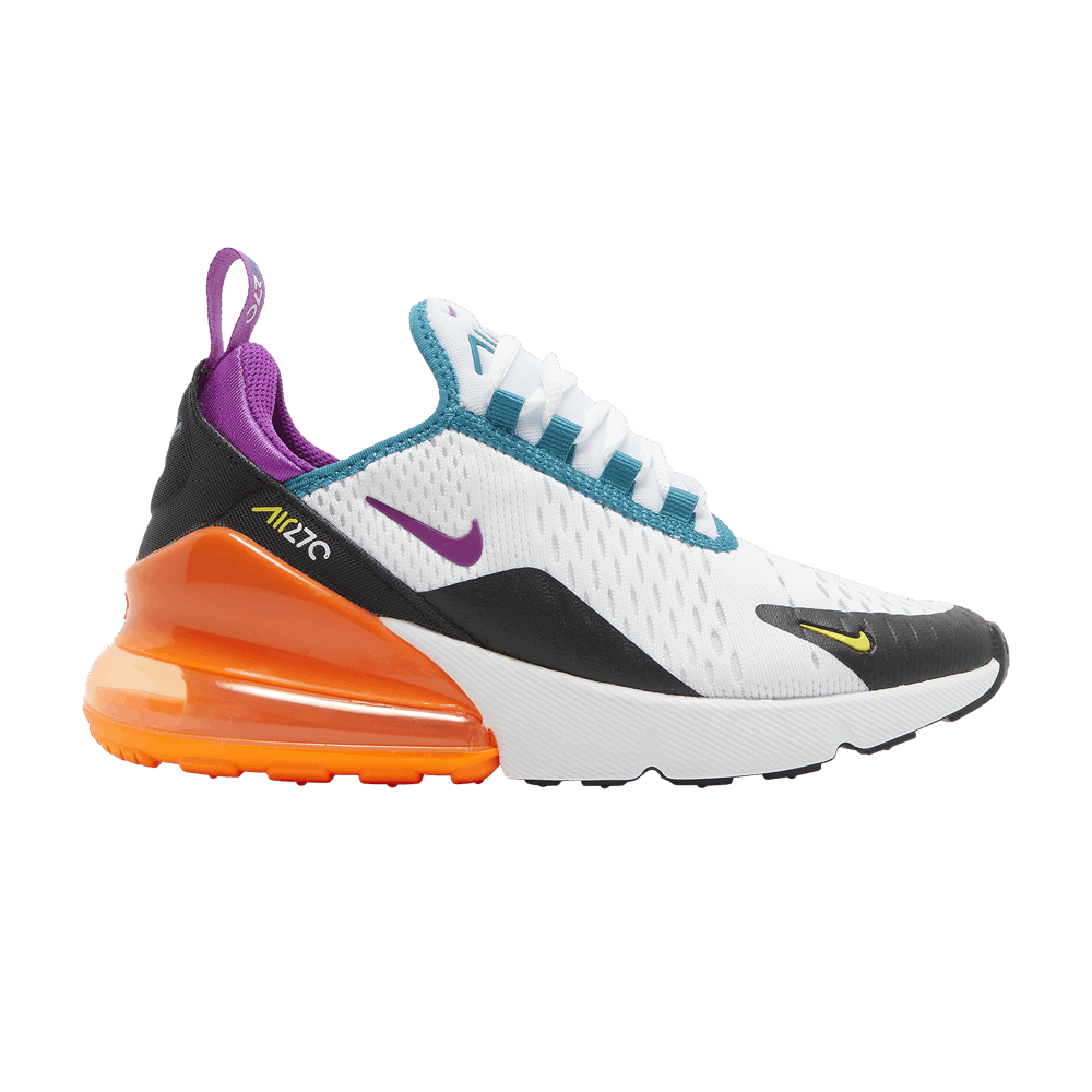 Nike Air Max 270 GS 'White Orange Purple'