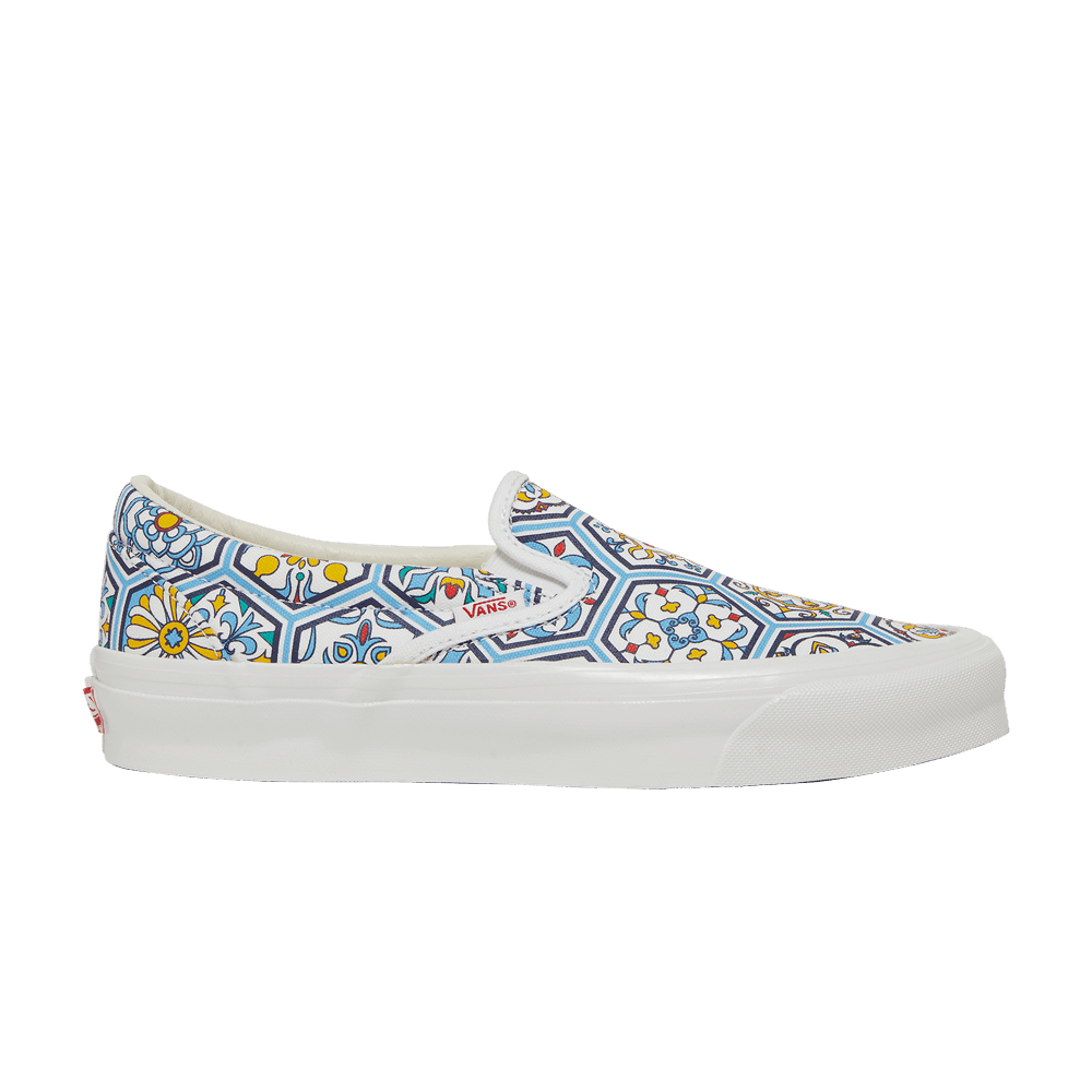KITH x Vans Classic Slip-On 'Blue Moroccan Pattern'