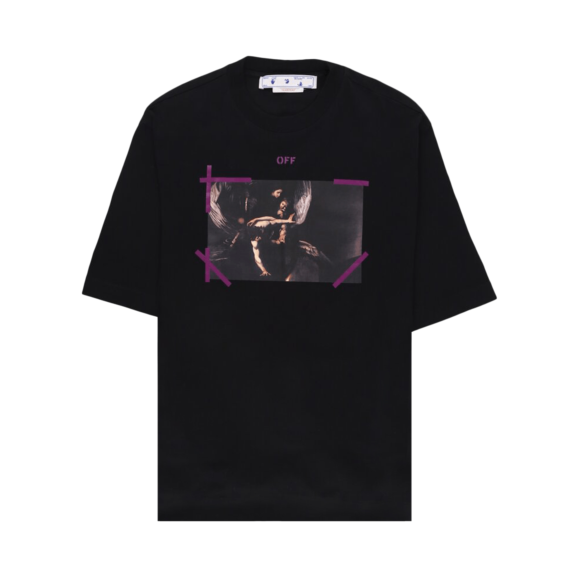 Off-White Arrow Caravaggio Mercy Tee 'Black'