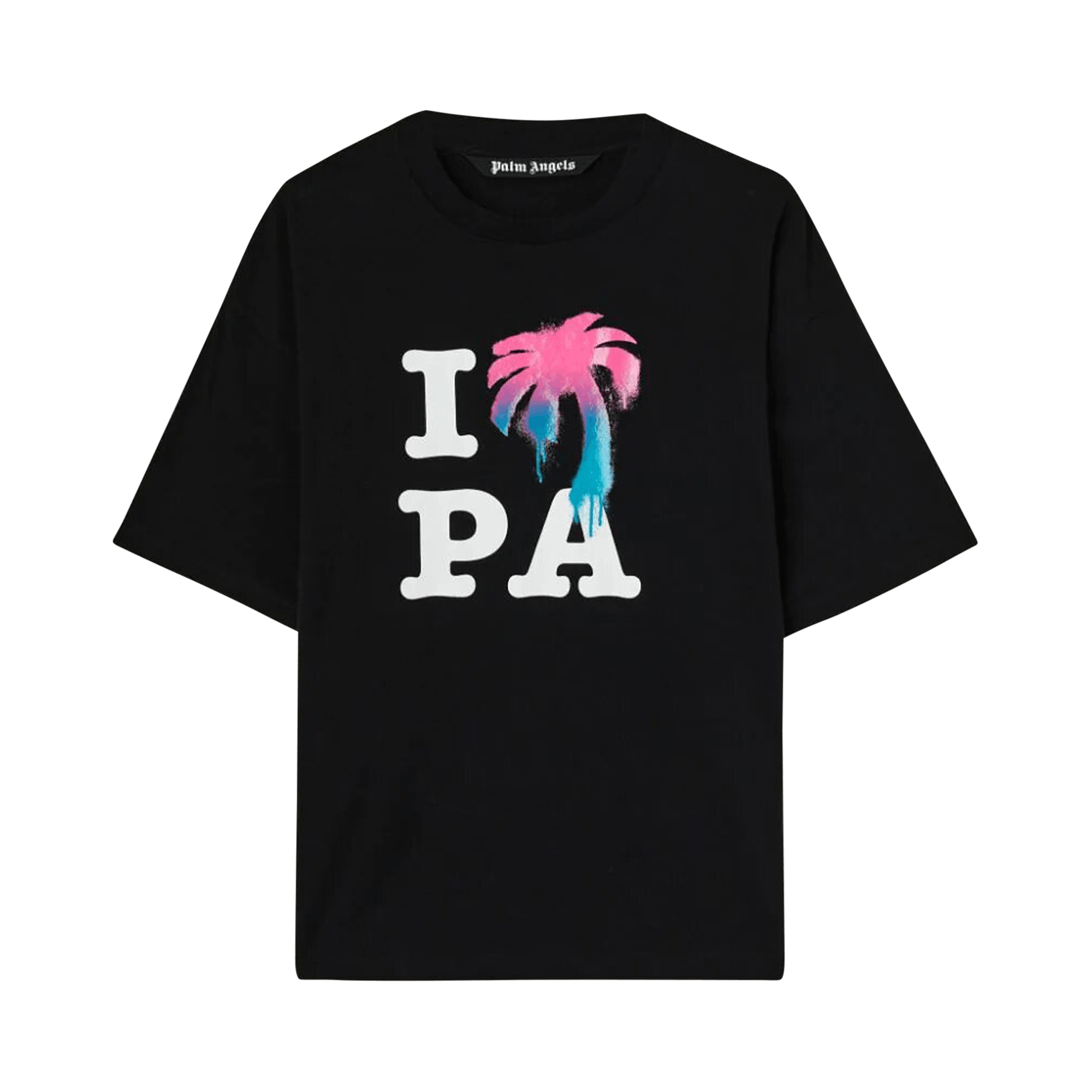 Palm Angels I Love PA Classic T-Shirt 'Black'