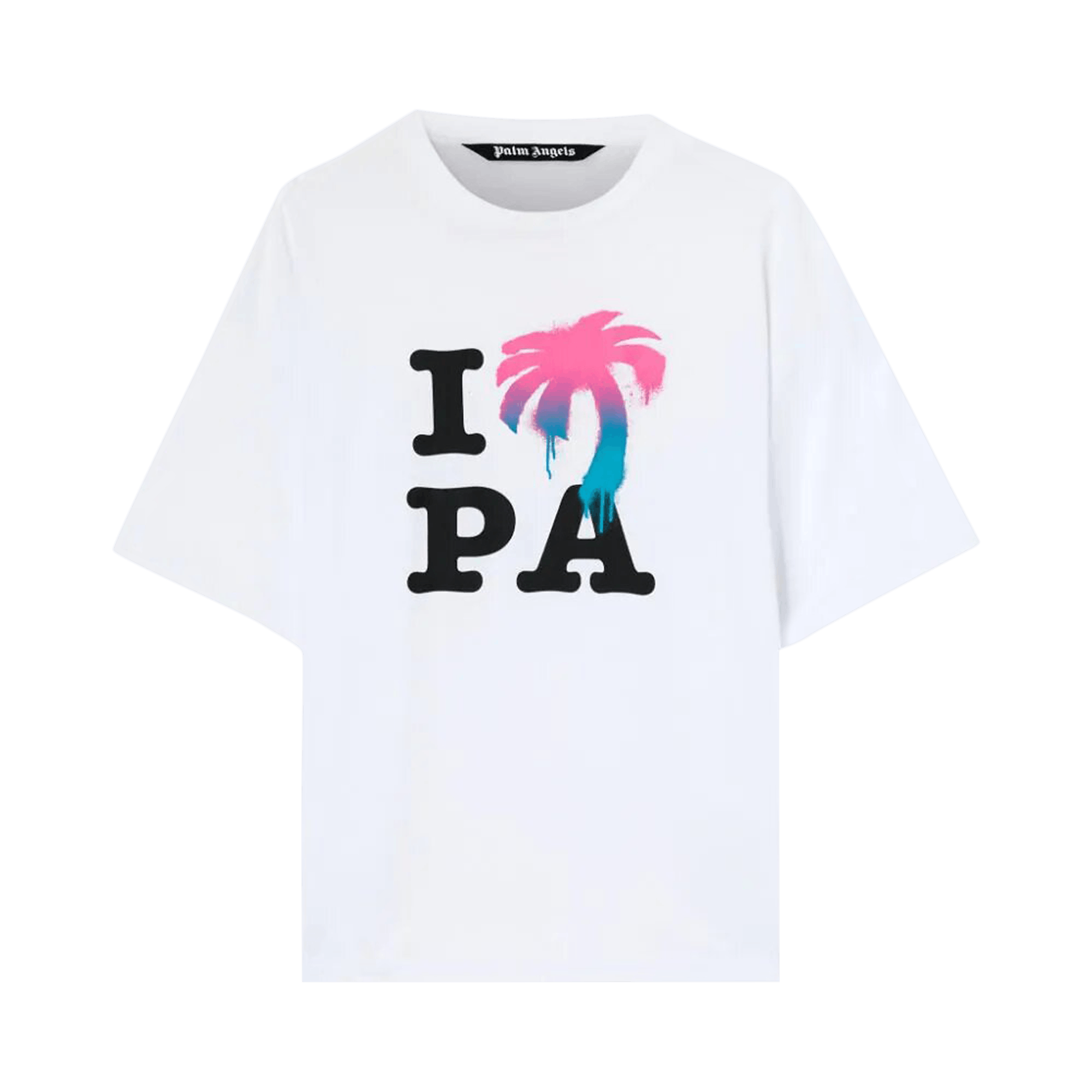 Palm Angels I Love PA Classic T-Shirt 'White'
