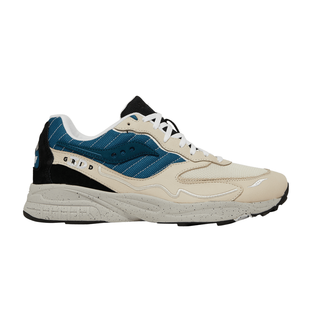 Saucony 3D Grid Hurricane 'Cream Blue'
