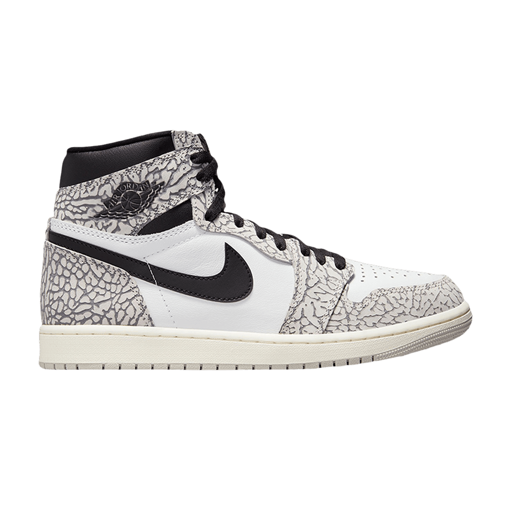 Jordan 1 Retro High OG White Cement