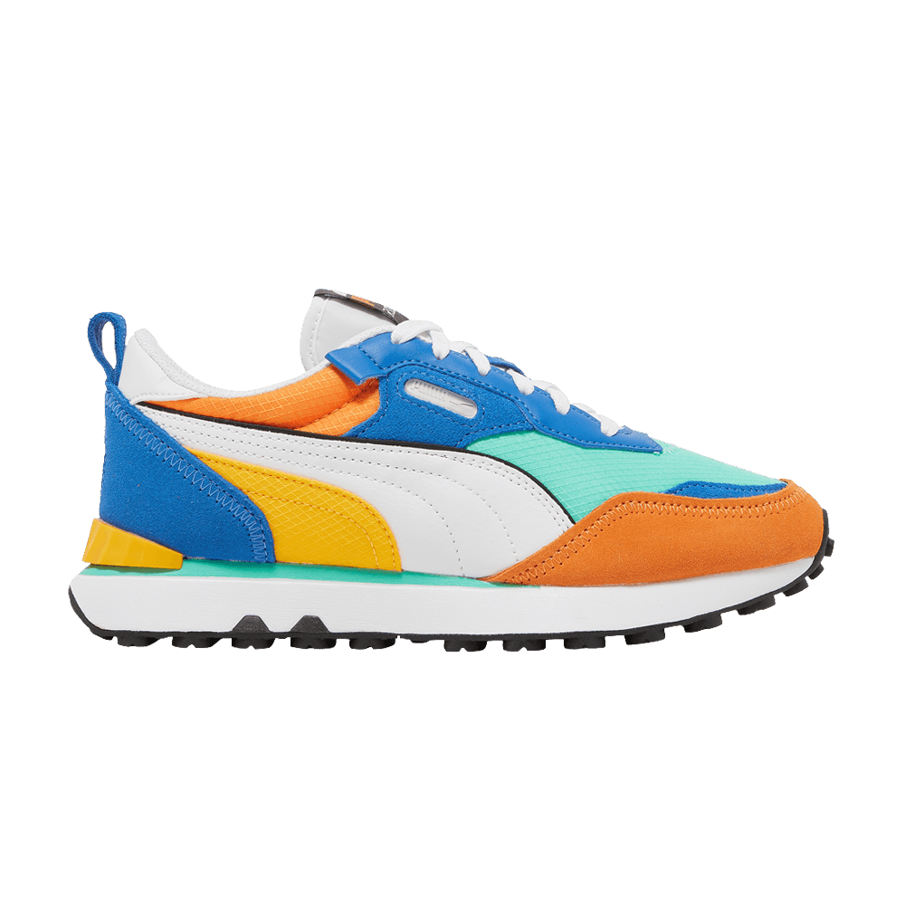 Pre-owned Puma Rider Fv Jr 'future Vintage - Biscay Green Orange' In Multi-color