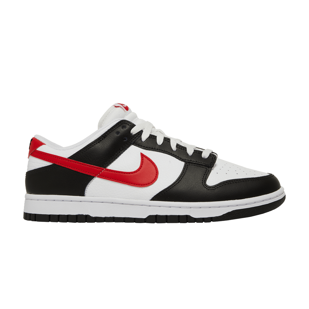 Nike Dunk Low 'Black White Red'
