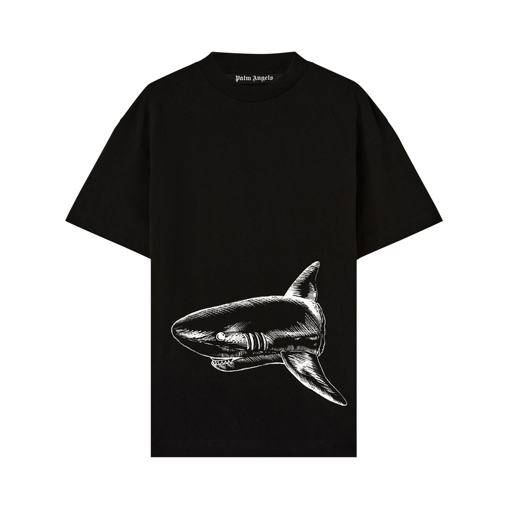 Palm Angels Broken Shark Classic Tee 'Black'