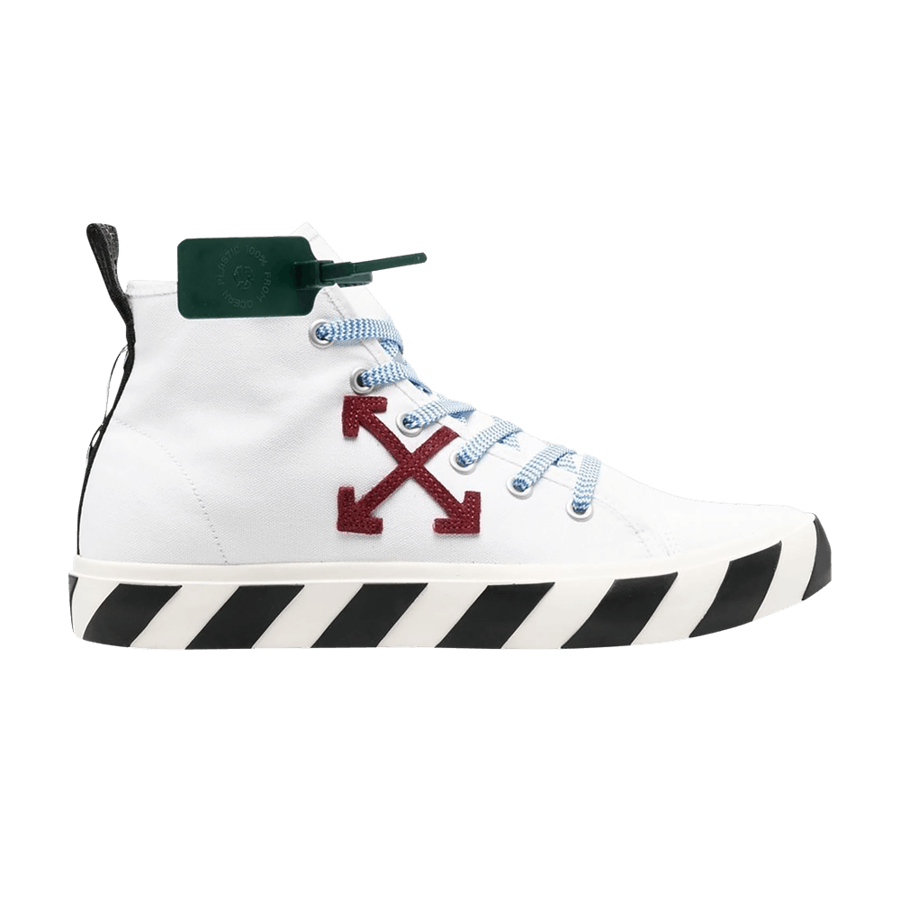 Off-White Vulc Sneaker Mid 'White Burgundy'