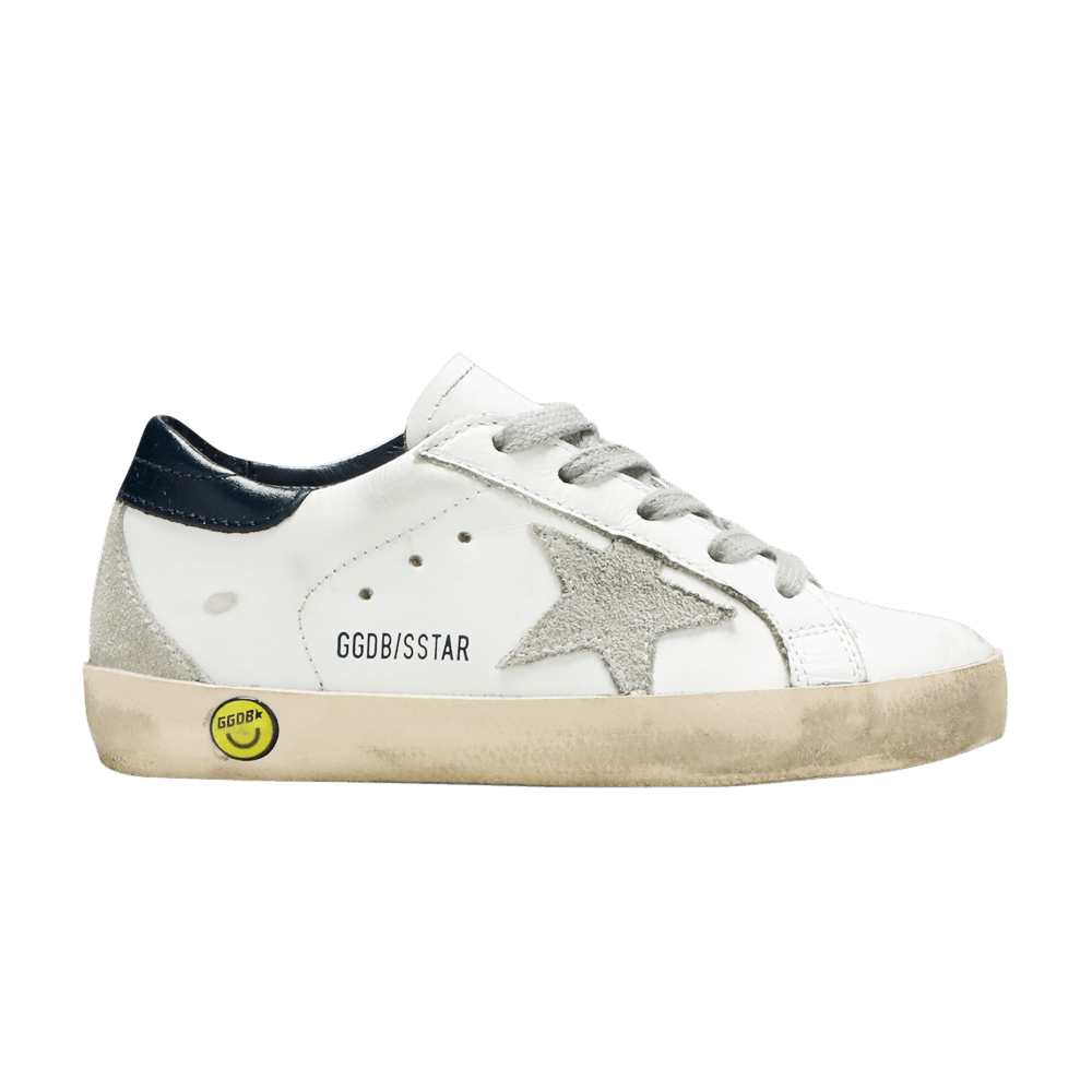 Golden Goose Superstar Kids 'White Blue Cream'