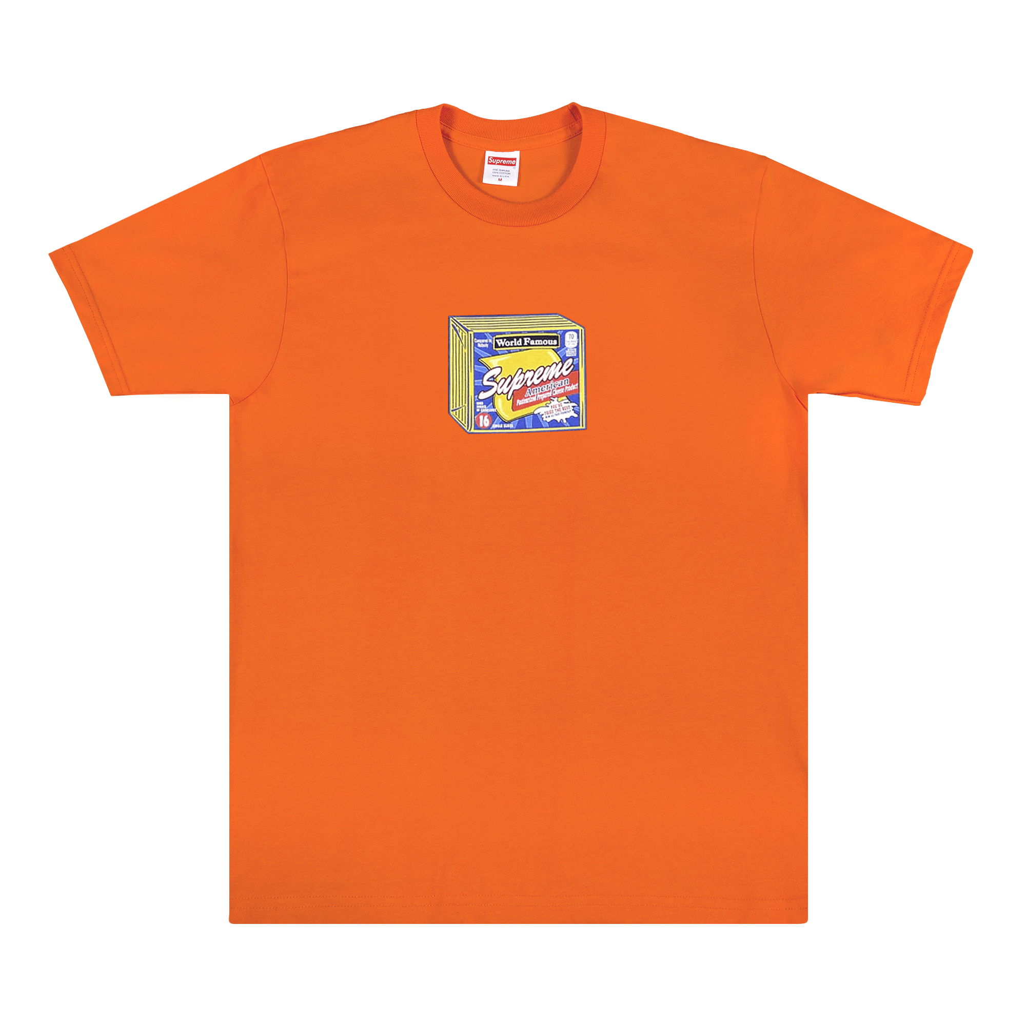 Supreme Cheese Tee 'Orange'