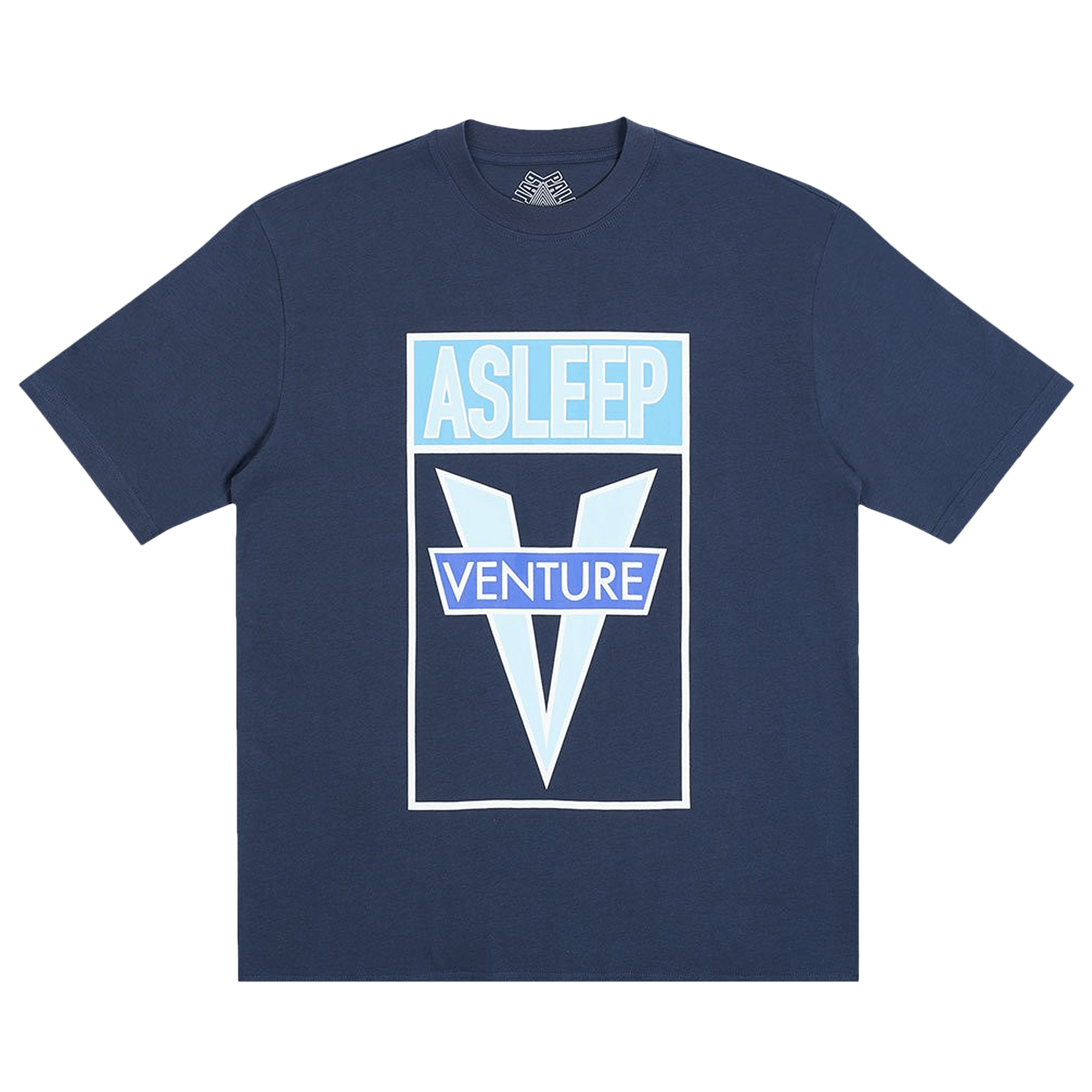 Palace Asleep To Venture T-Shirt 'Navy'