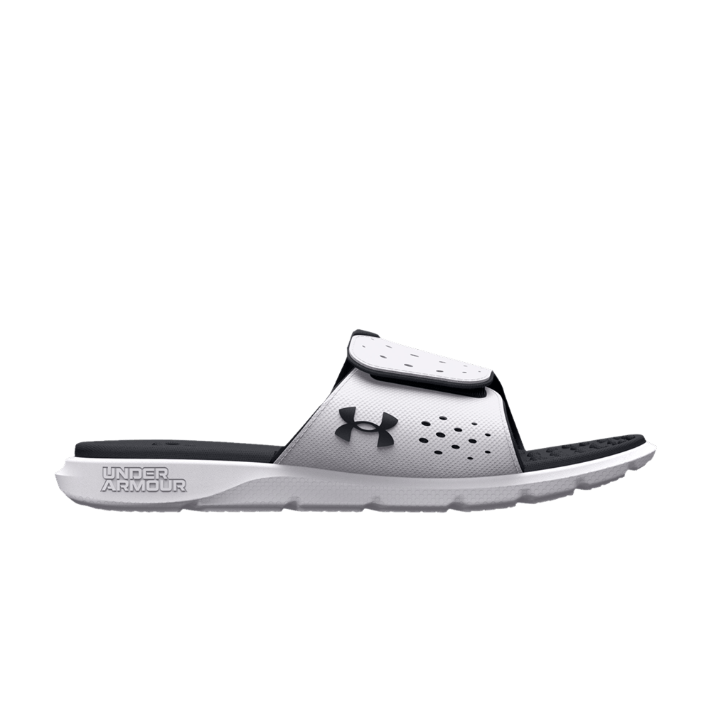 Pre-owned Under Armour Wmns Ignite Pro Slide 'white Black'