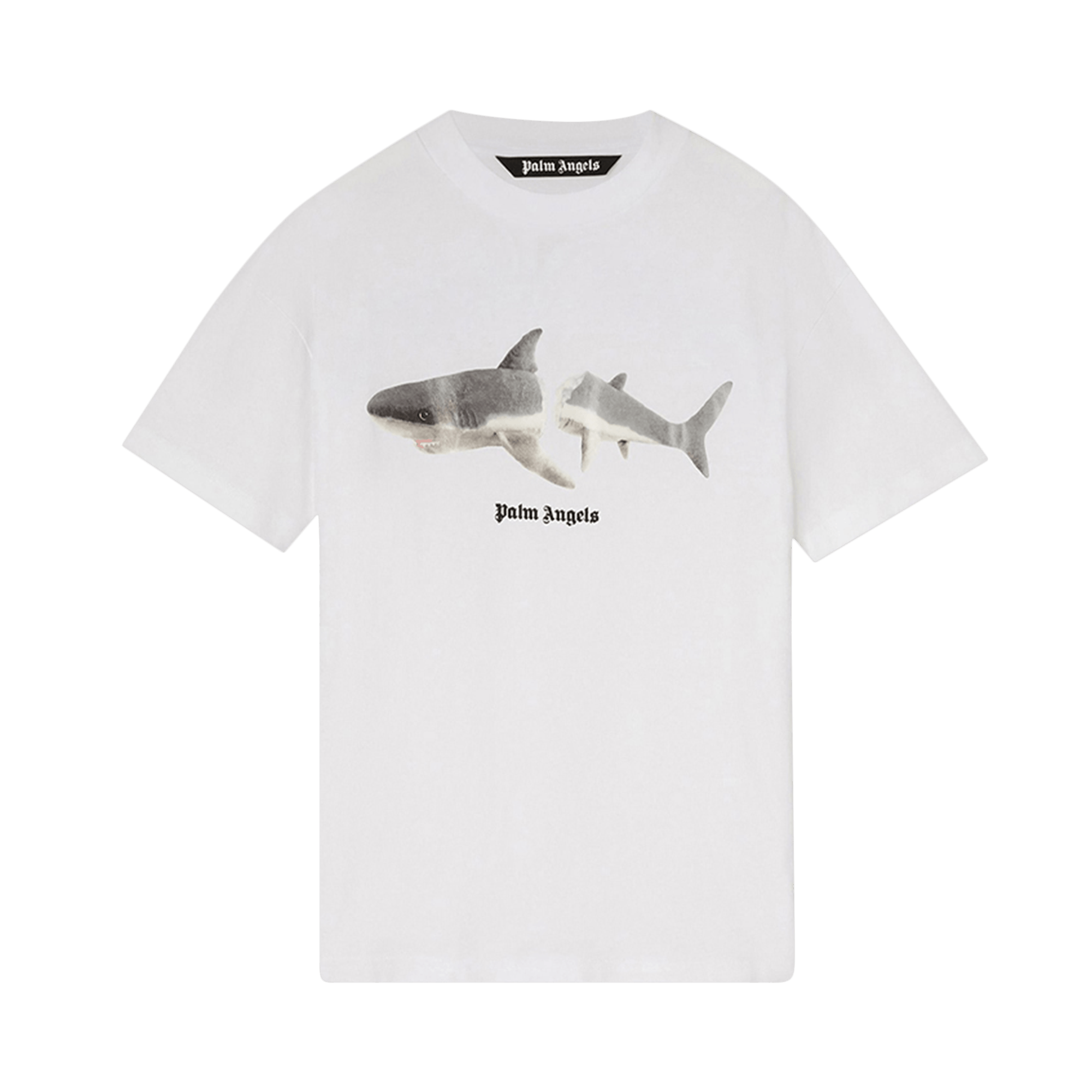 Palm Angels Shark Classic Tee 'White/Black'