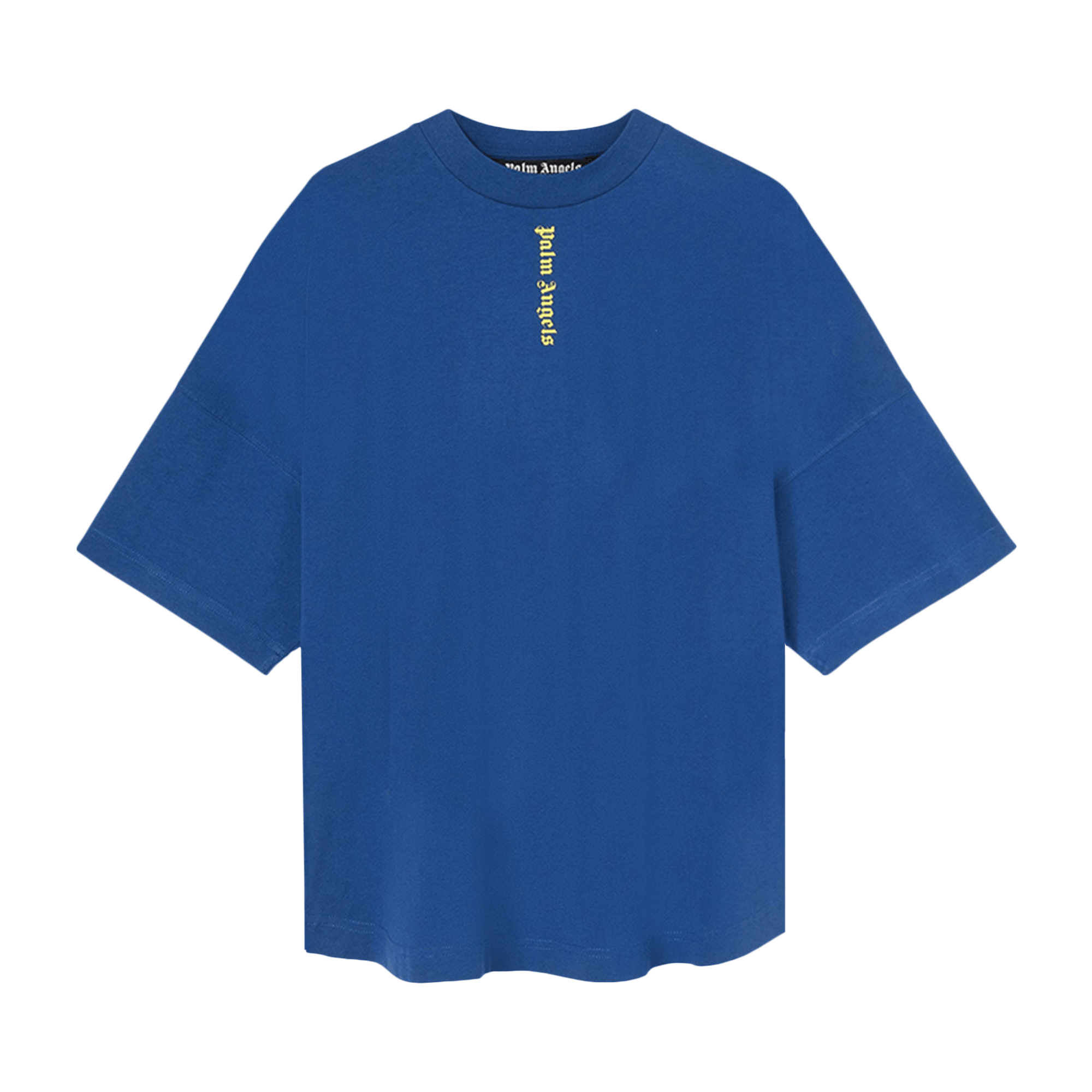 Palm Angels NS Logo Over Tee 'Blue/White'