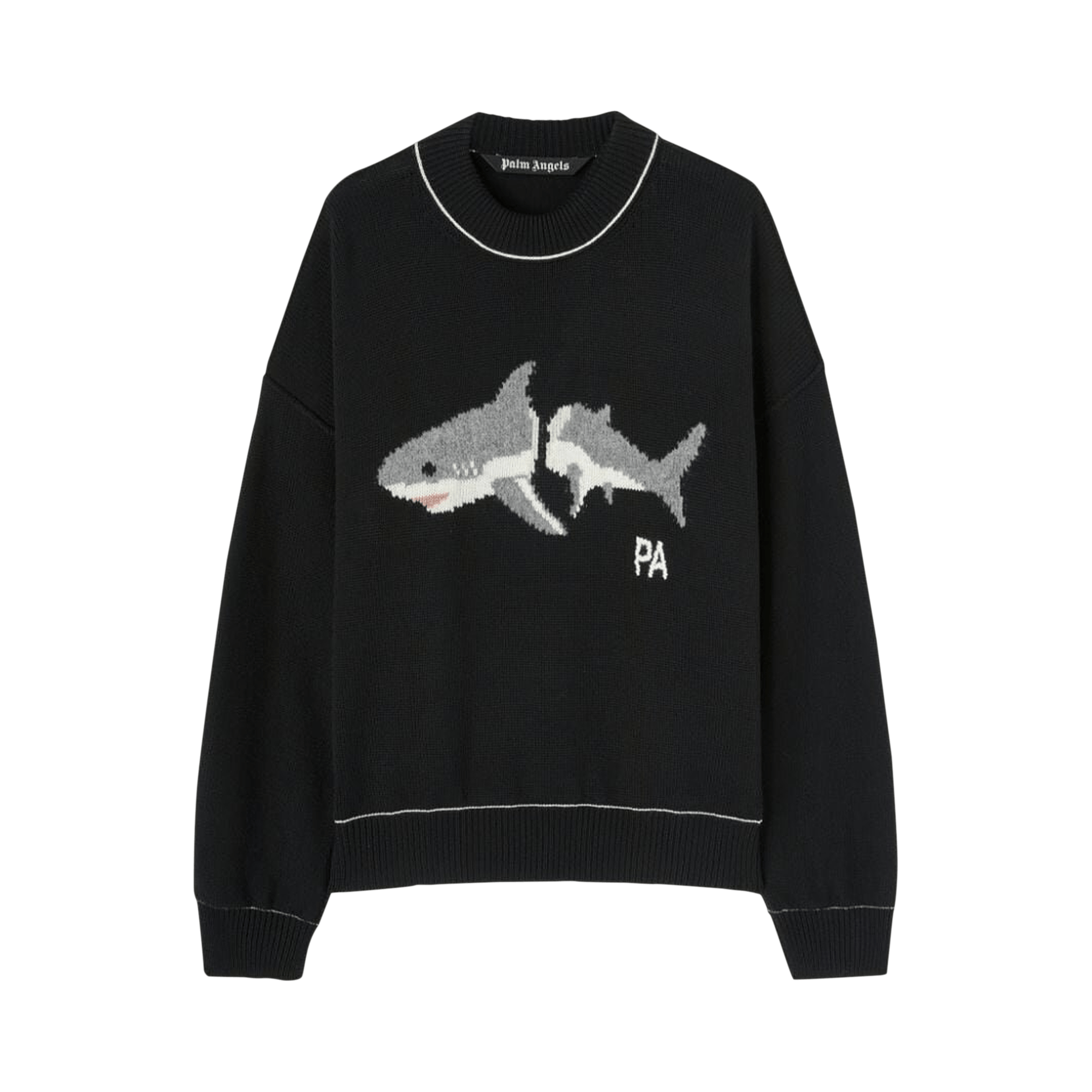Palm Angels Shark Sweater 'Black'