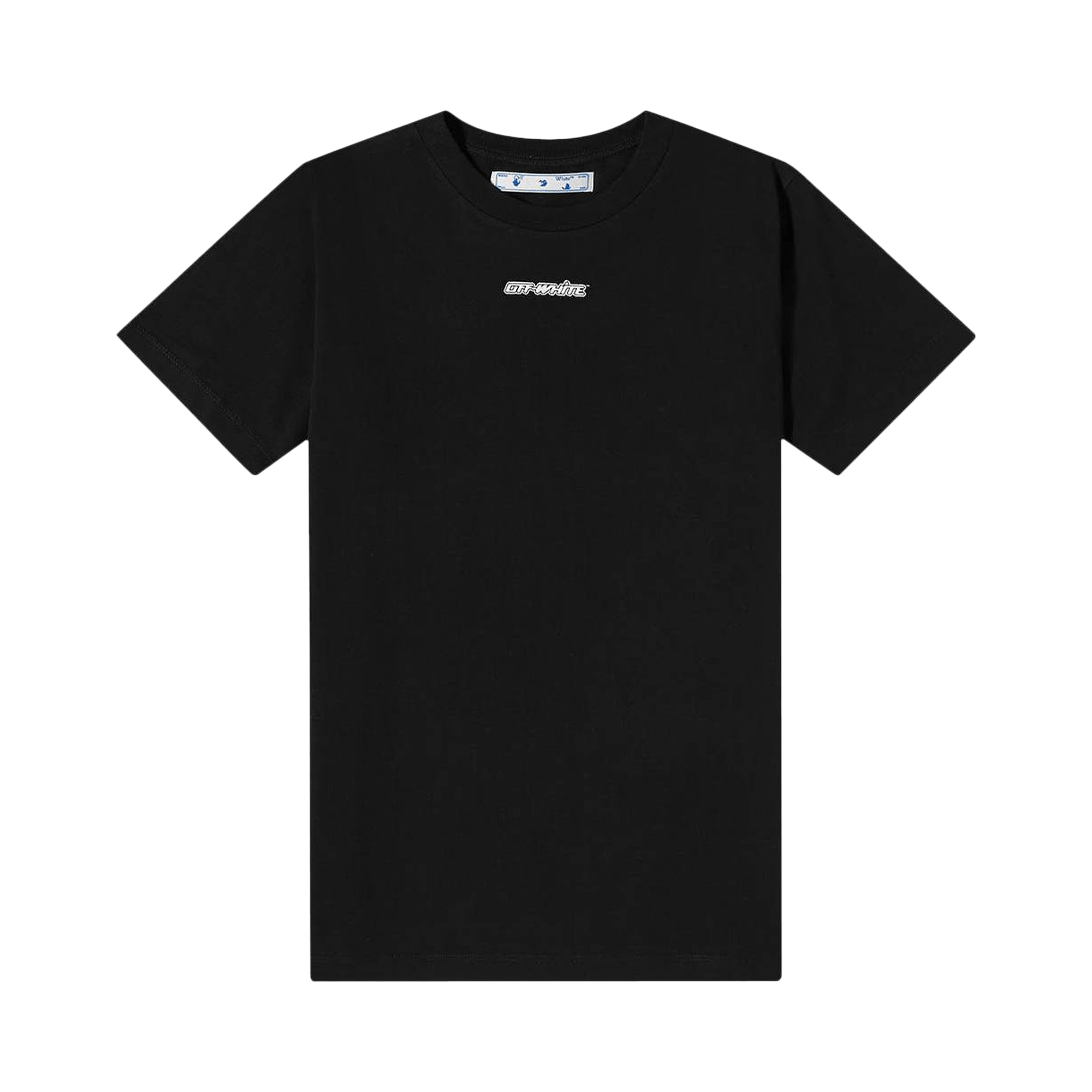Off-White Marker Short-Sleeve Slim Tee 'Black/Blue'