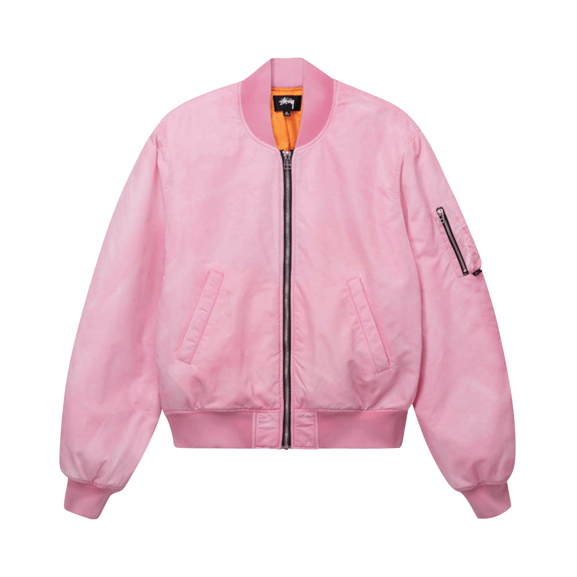 Stussy Dyed Nylon Bomber 'Pink'
