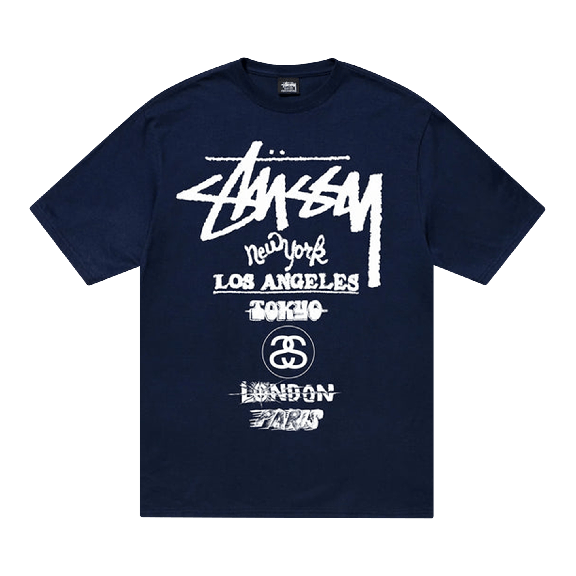 Stussy Tour Tee 'Navy'