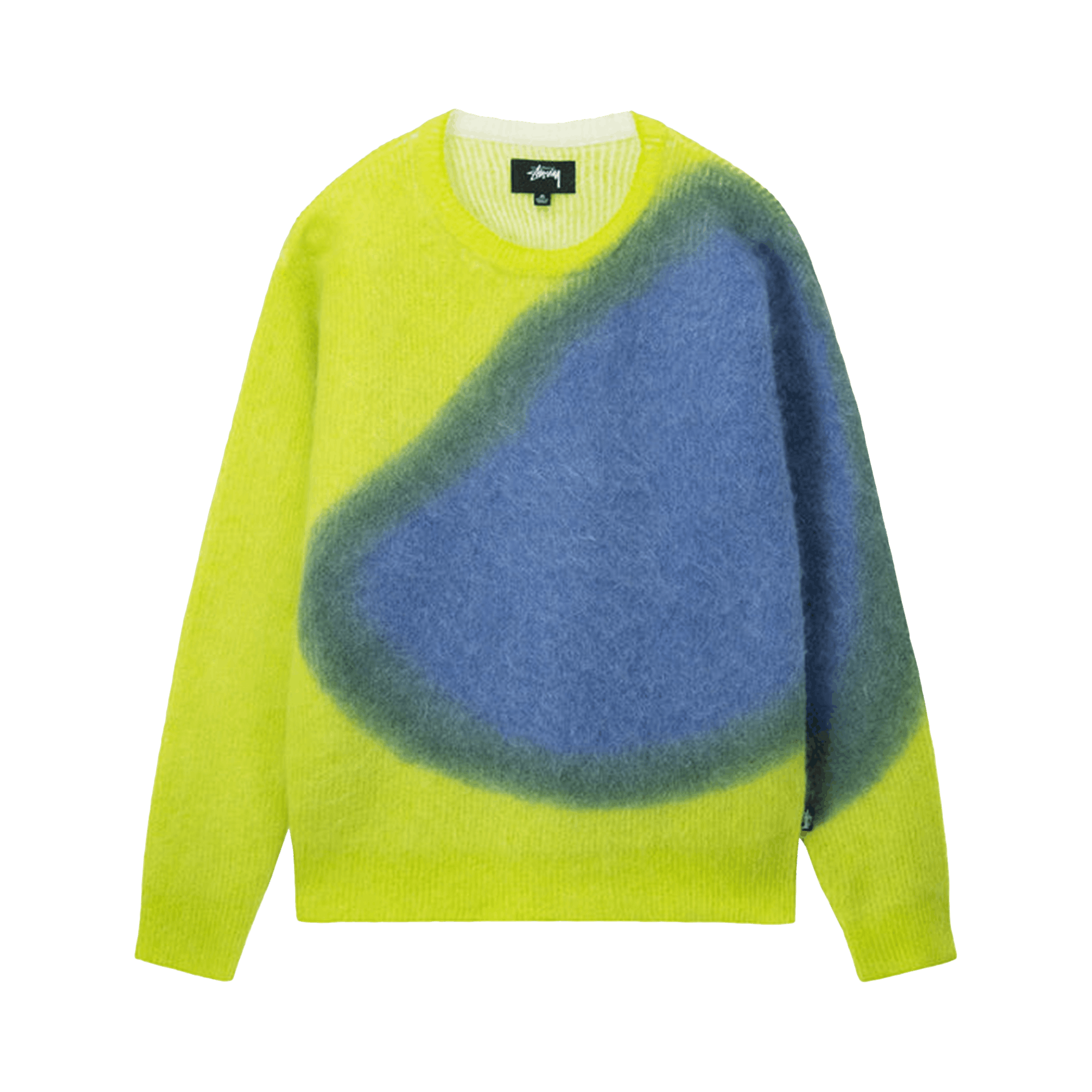 Stussy Brushed Dot Sweater 'Lime'