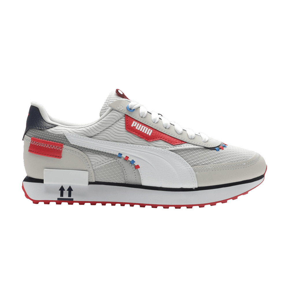 Pre-owned Puma Future Rider 's&s - Glacier Grey Red'