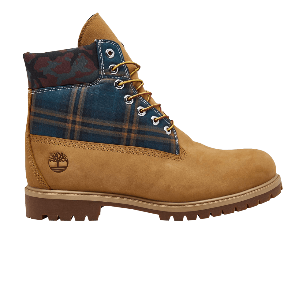 Timberland 6 Inch Heritage Boot 'Camo Plaid - Wheat'