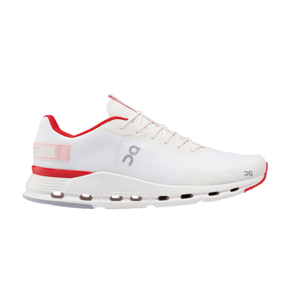 Pre-owned On Cloudnova Form 'white Red'