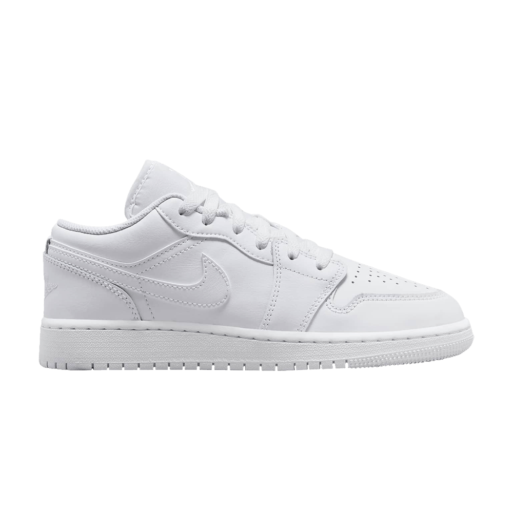 AIR JORDAN AIR JORDAN 1 LOW GS 'TRIPLE WHITE' 2023